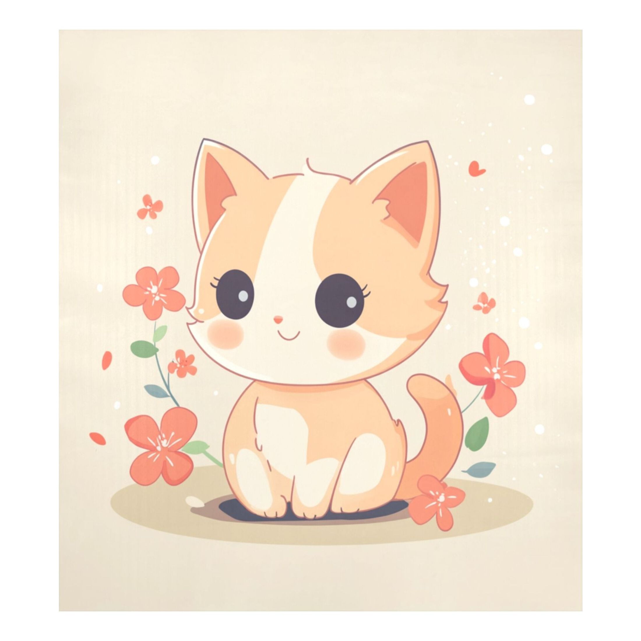 Dishwasher Magnetic Sticker 23x26 Inch Refrigerator Magnetic Sticker Washing Machine Magnetic Sticker Kitchen Panel Magnetic Sticker Home Decor A Cartoon Orange Cat