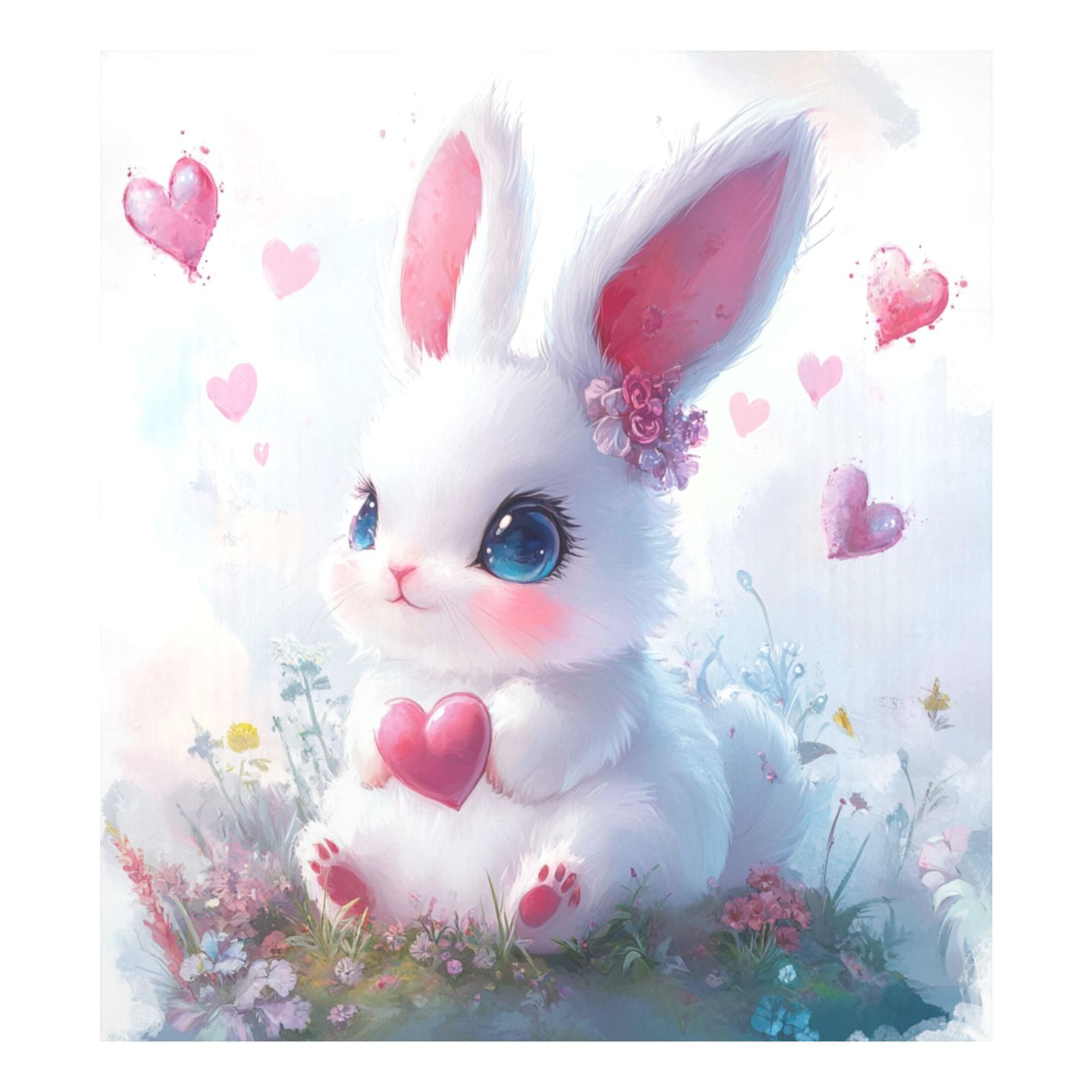 Dishwasher Magnetic Sticker 23x26 Inch Refrigerator Magnetic Sticker Washing Machine Magnetic Sticker Kitchen Panel Magnetic Sticker Home Decor Cartoon Care Rabbit