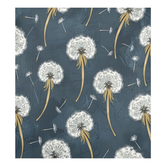 Dishwasher Magnetic Sticker 23x26 Inch Refrigerator Magnetic Sticker Washing Machine Magnetic Sticker Kitchen Panel Magnetic Sticker Home Decor Cartoon White Dandelion