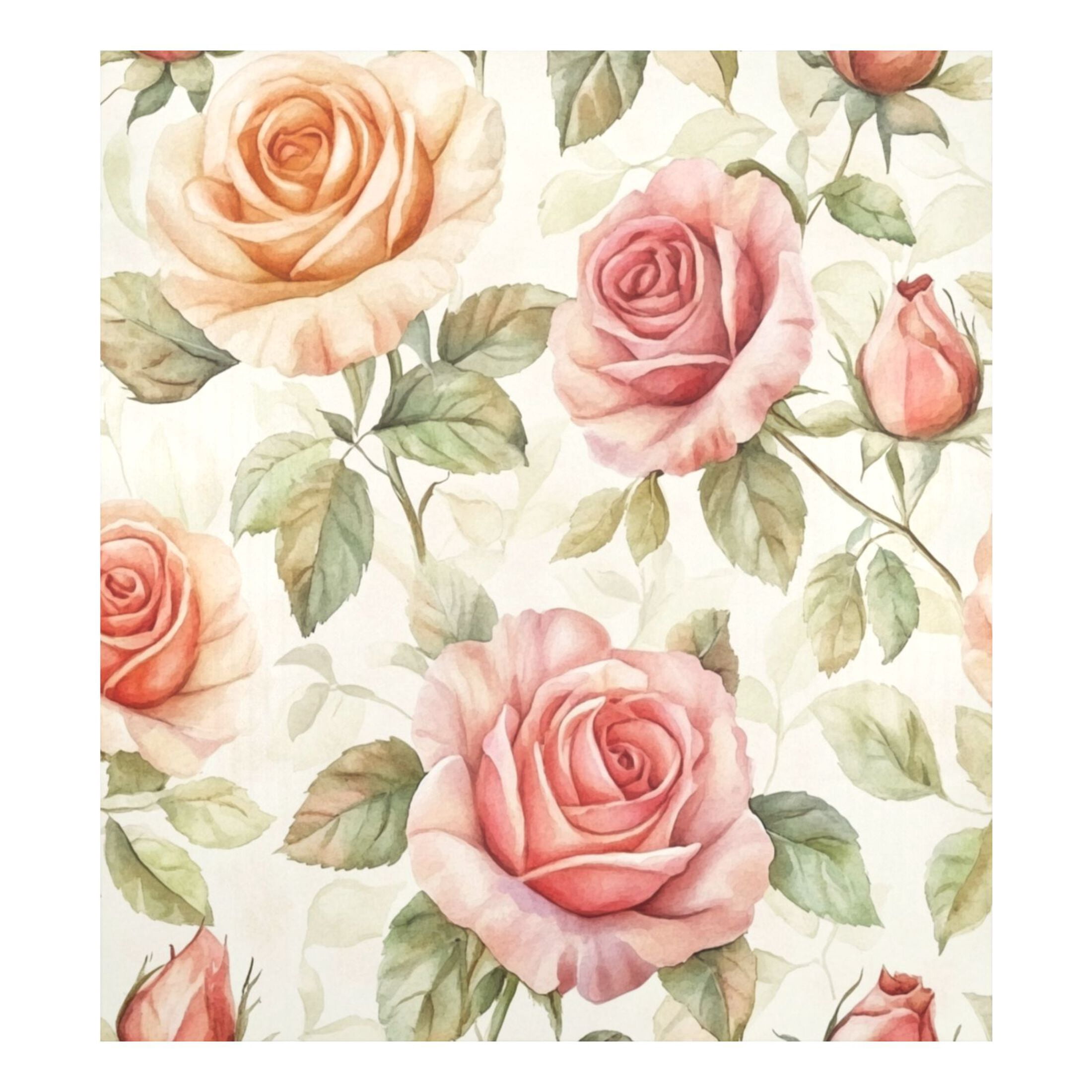Dishwasher Magnetic Sticker 23x26 Inch Refrigerator Magnetic Sticker Washing Machine Magnetic Sticker Kitchen Panel Magnetic Sticker Home Decor Cartoon Coral Roses Seamless