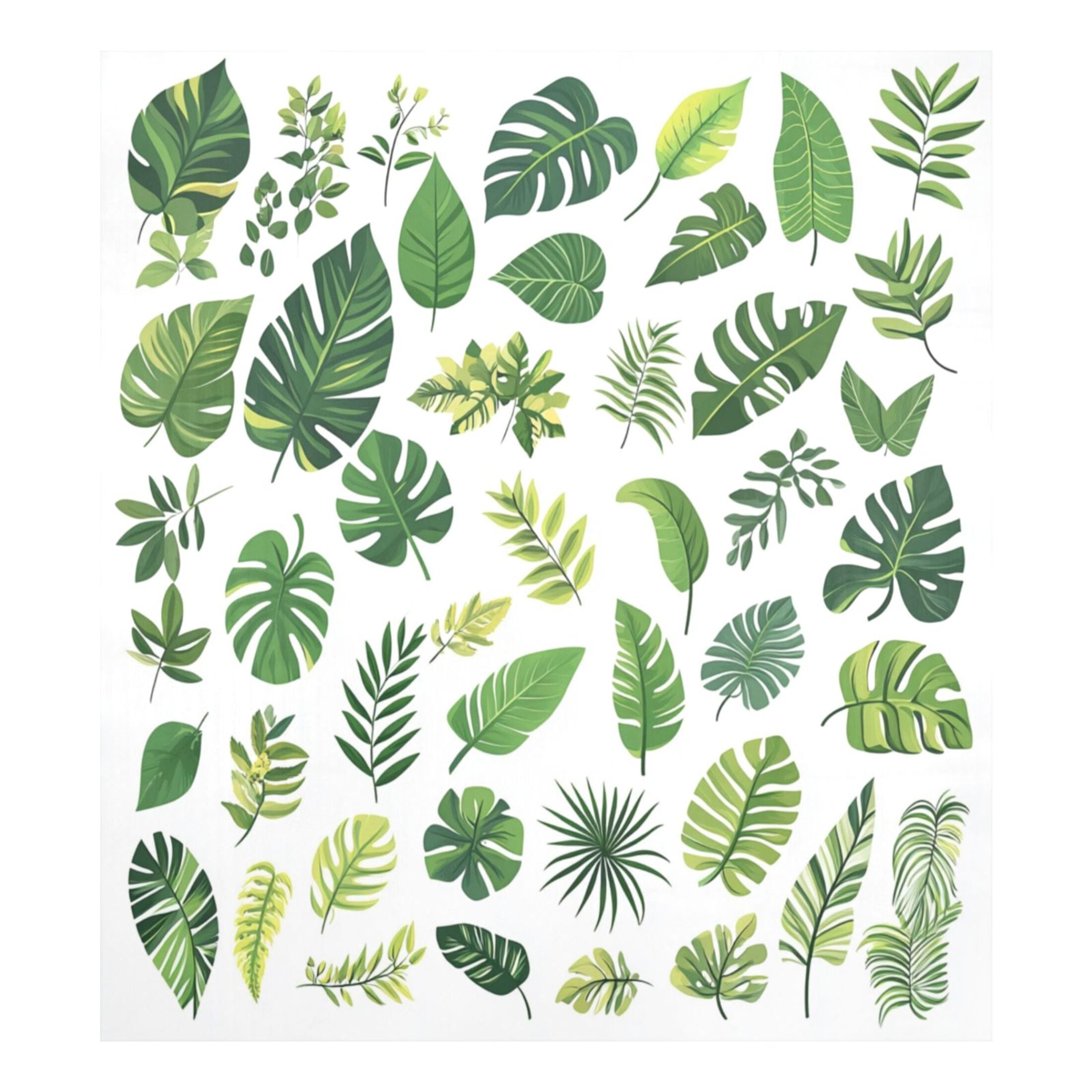 Dishwasher Magnetic Sticker 23x26 Inch Refrigerator Magnetic Sticker Washing Machine Magnetic Sticker Kitchen Panel Magnetic Sticker Home Decor Cartoon Tropical Leaf