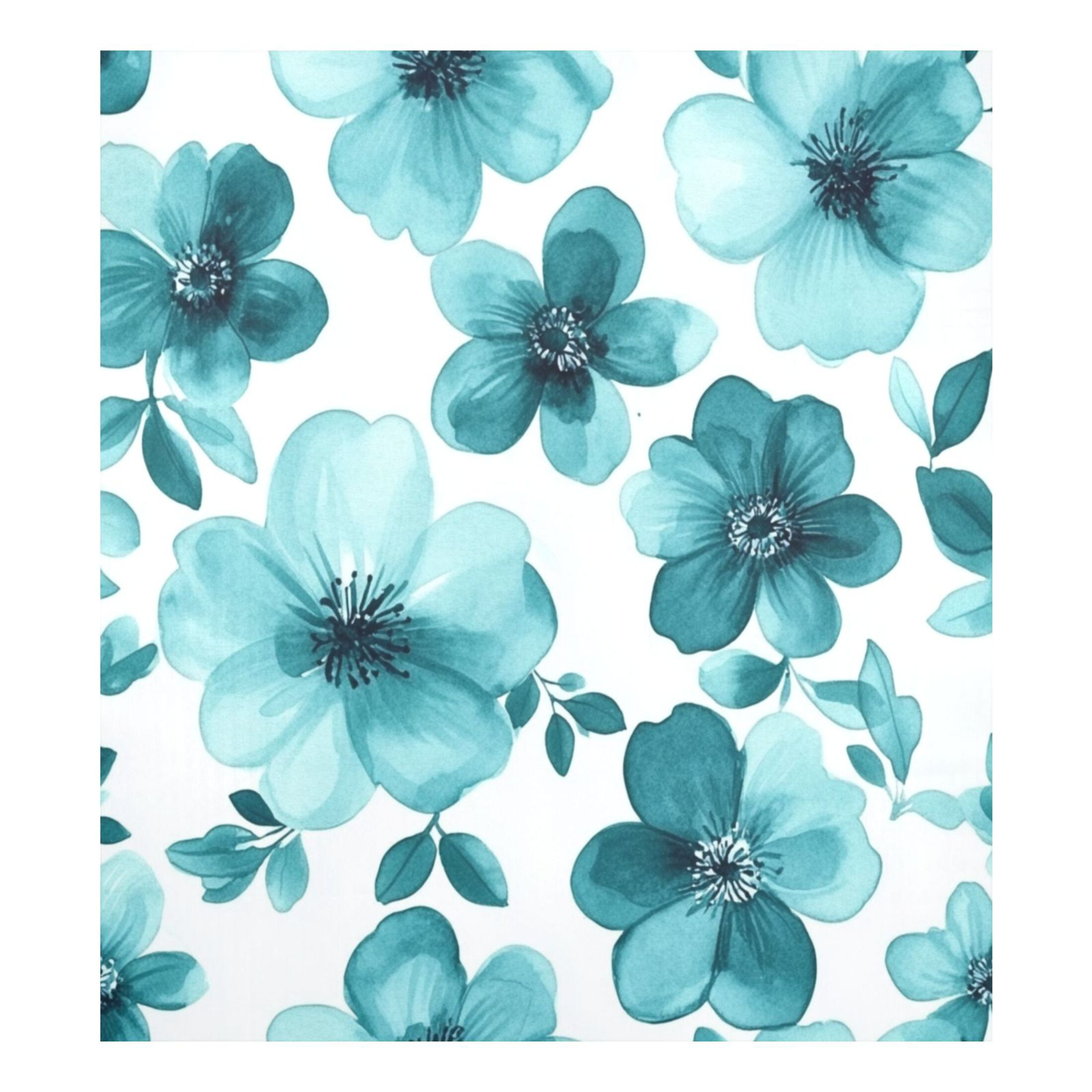 Dishwasher Magnetic Sticker 23x26 Inch Refrigerator Magnetic Sticker Washing Machine Magnetic Sticker Kitchen Panel Magnetic Sticker Home Decor Cartoon Navy Flowers Seamless