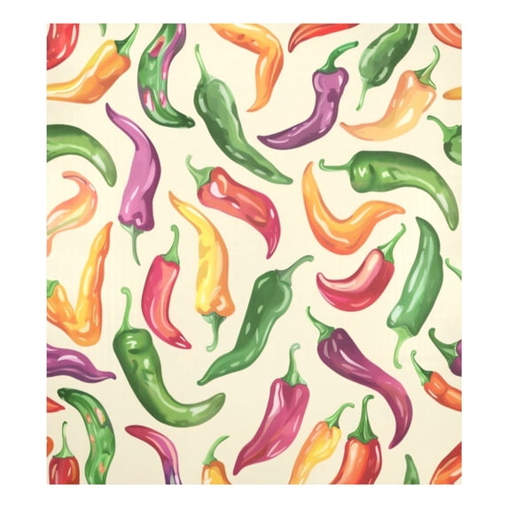 Dishwasher Magnetic Sticker 23x26 Inch Refrigerator Magnetic Sticker Washing Machine Magnetic Sticker Kitchen Panel Magnetic Sticker Home Decor Colored Pepper