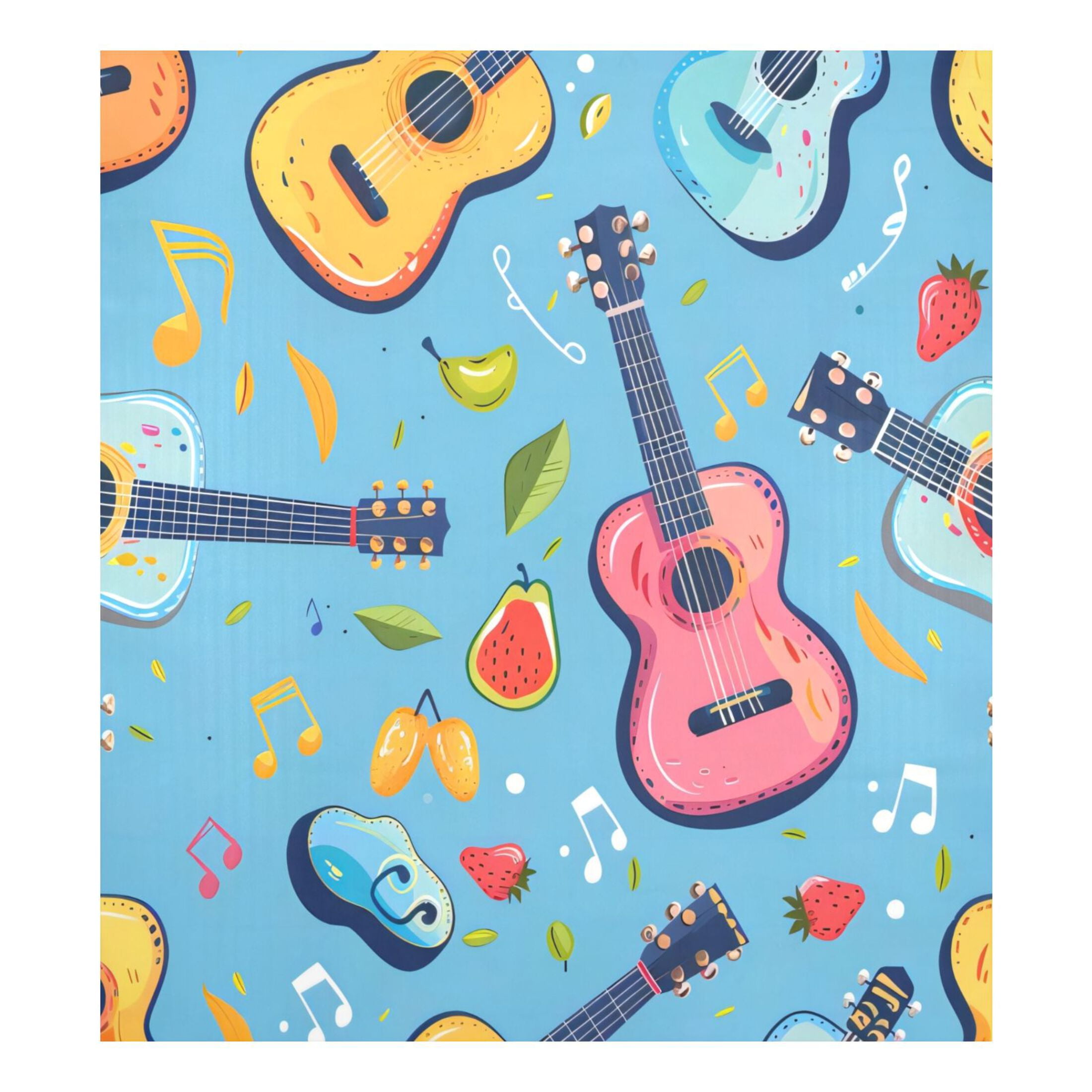 Dishwasher Magnetic Sticker 23x26 Inch Refrigerator Magnetic Sticker Washing Machine Magnetic Sticker Kitchen Panel Magnetic Sticker Home Decor Color Guitar