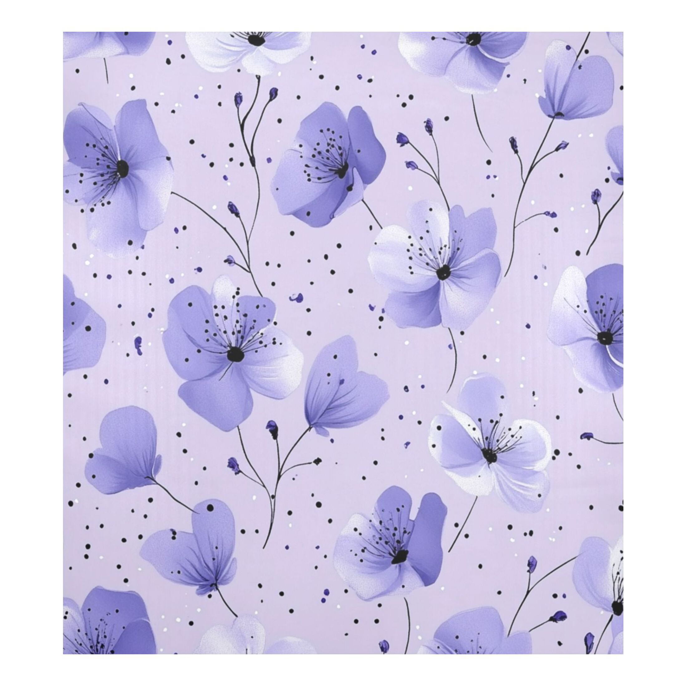 Dishwasher Magnetic Sticker 23x26 Inch Refrigerator Magnetic Sticker Washing Machine Magnetic Sticker Kitchen Panel Magnetic Sticker Home Decor Colorful Blue Flower