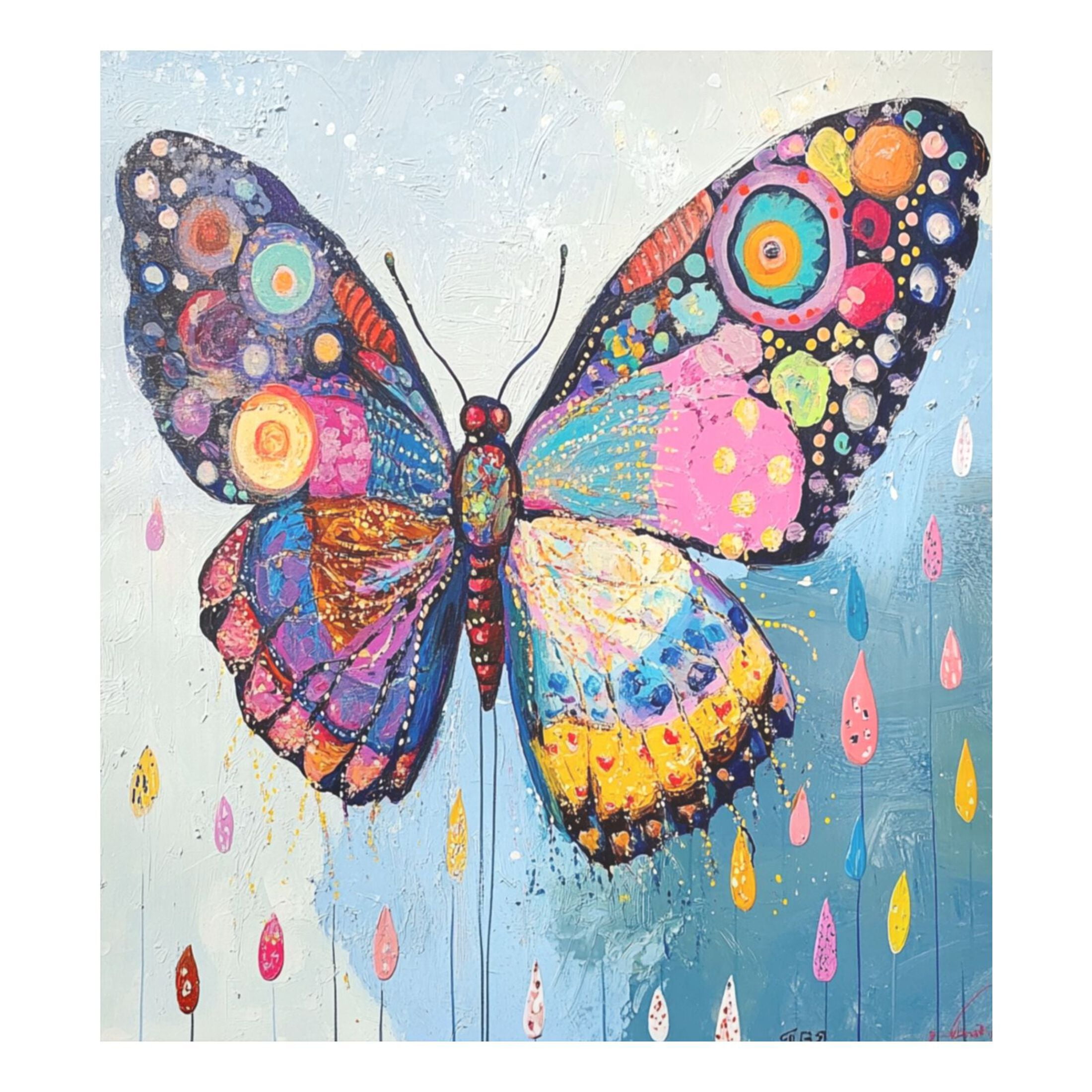 Dishwasher Magnetic Sticker 23x26 Inch Refrigerator Magnetic Sticker Washing Machine Magnetic Sticker Kitchen Panel Magnetic Sticker Home Decor Cool Colorful Butterflies