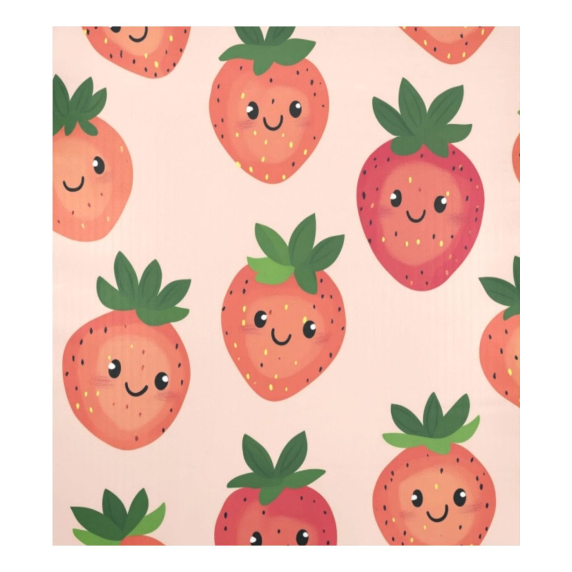 Dishwasher Magnetic Sticker 23x26 Inch Refrigerator Magnetic Sticker Washing Machine Magnetic Sticker Kitchen Panel Magnetic Sticker Home Decor Cute Cartoon Red Strawberries