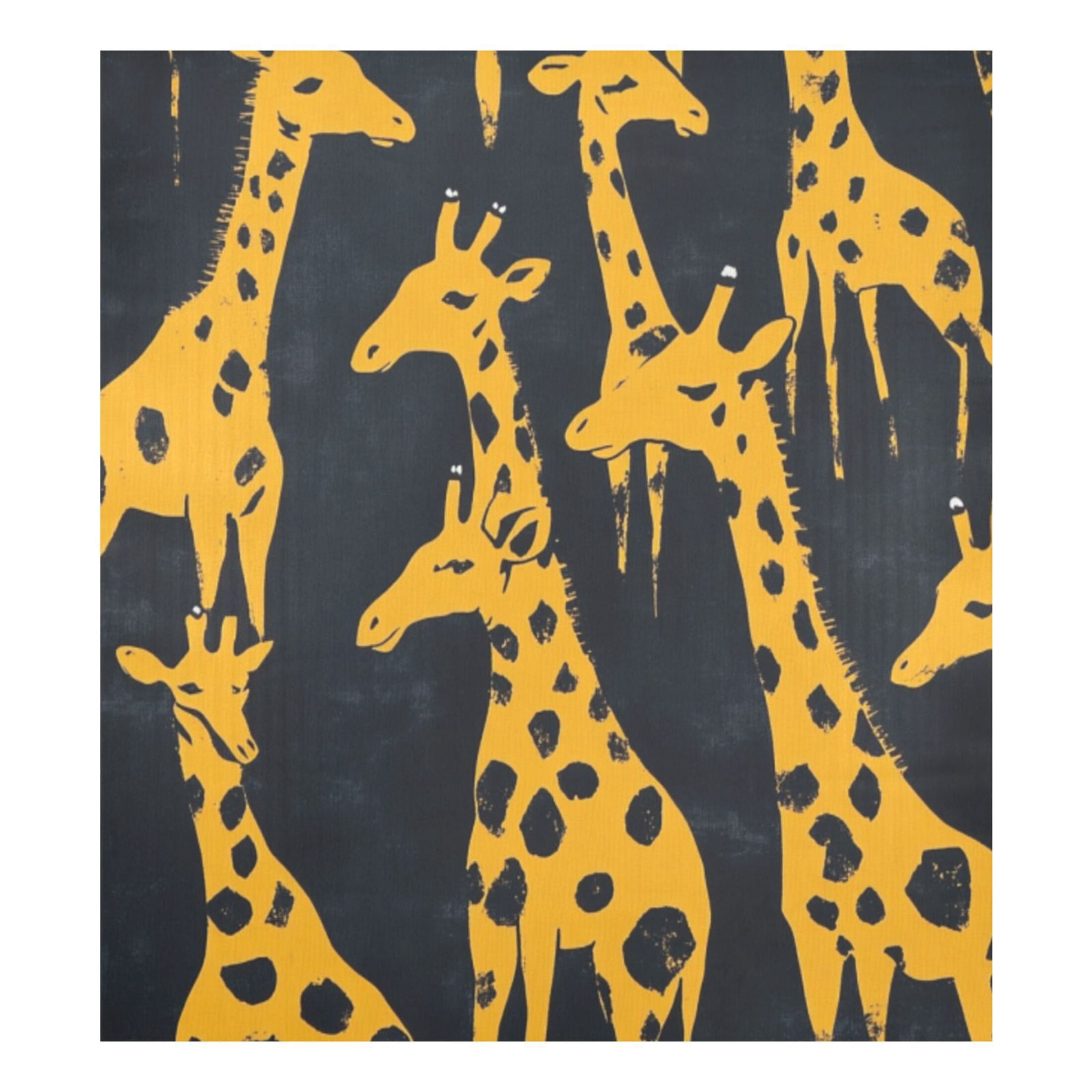 Dishwasher Magnetic Sticker 23x26 Inch Refrigerator Magnetic Sticker Washing Machine Magnetic Sticker Kitchen Panel Magnetic Sticker Home Decor Cute Yellow Giraffe