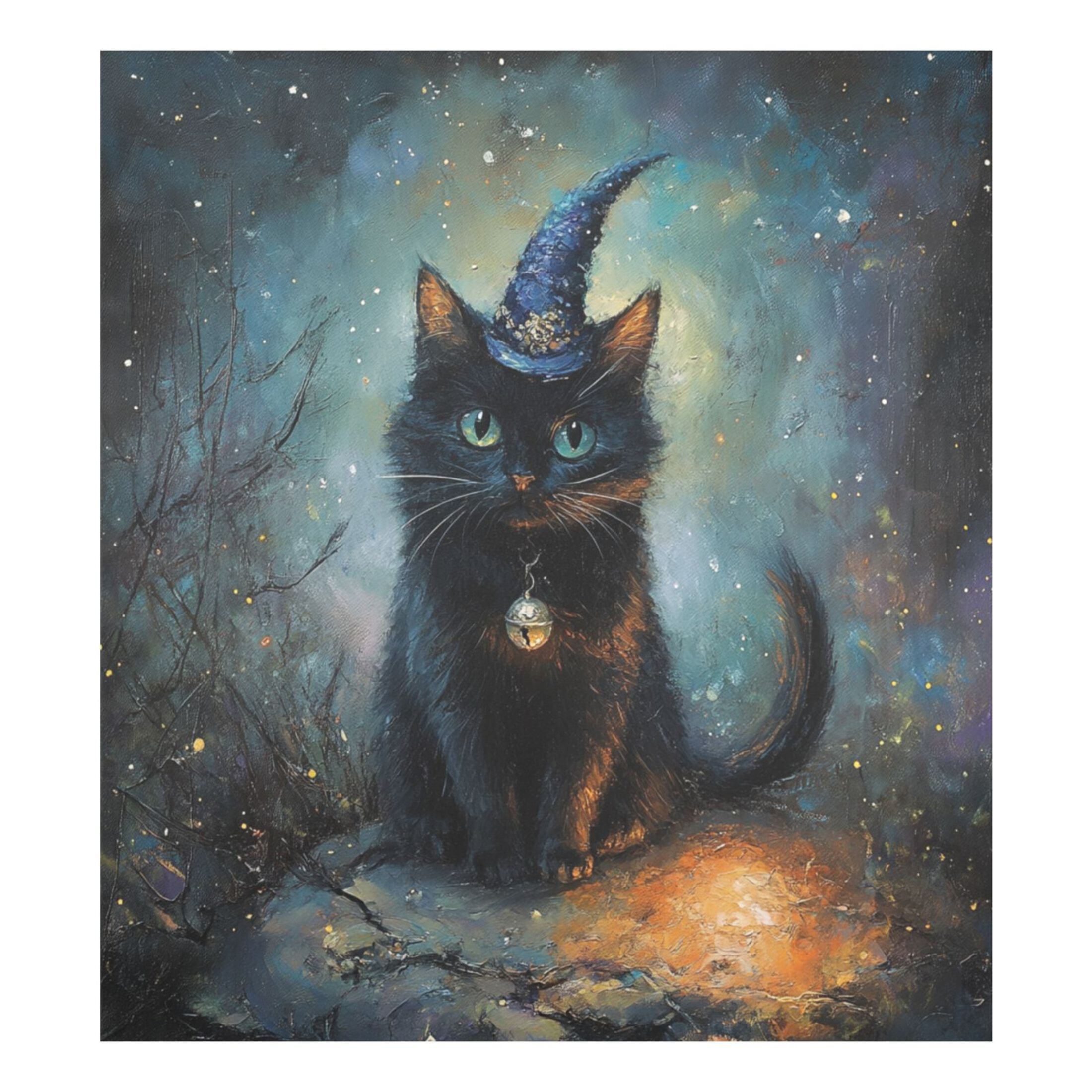 Dishwasher Magnetic Sticker 23x26 Inch Refrigerator Magnetic Sticker Washing Machine Magnetic Sticker Kitchen Panel Magnetic Sticker Home Decor Cute Magic Cat