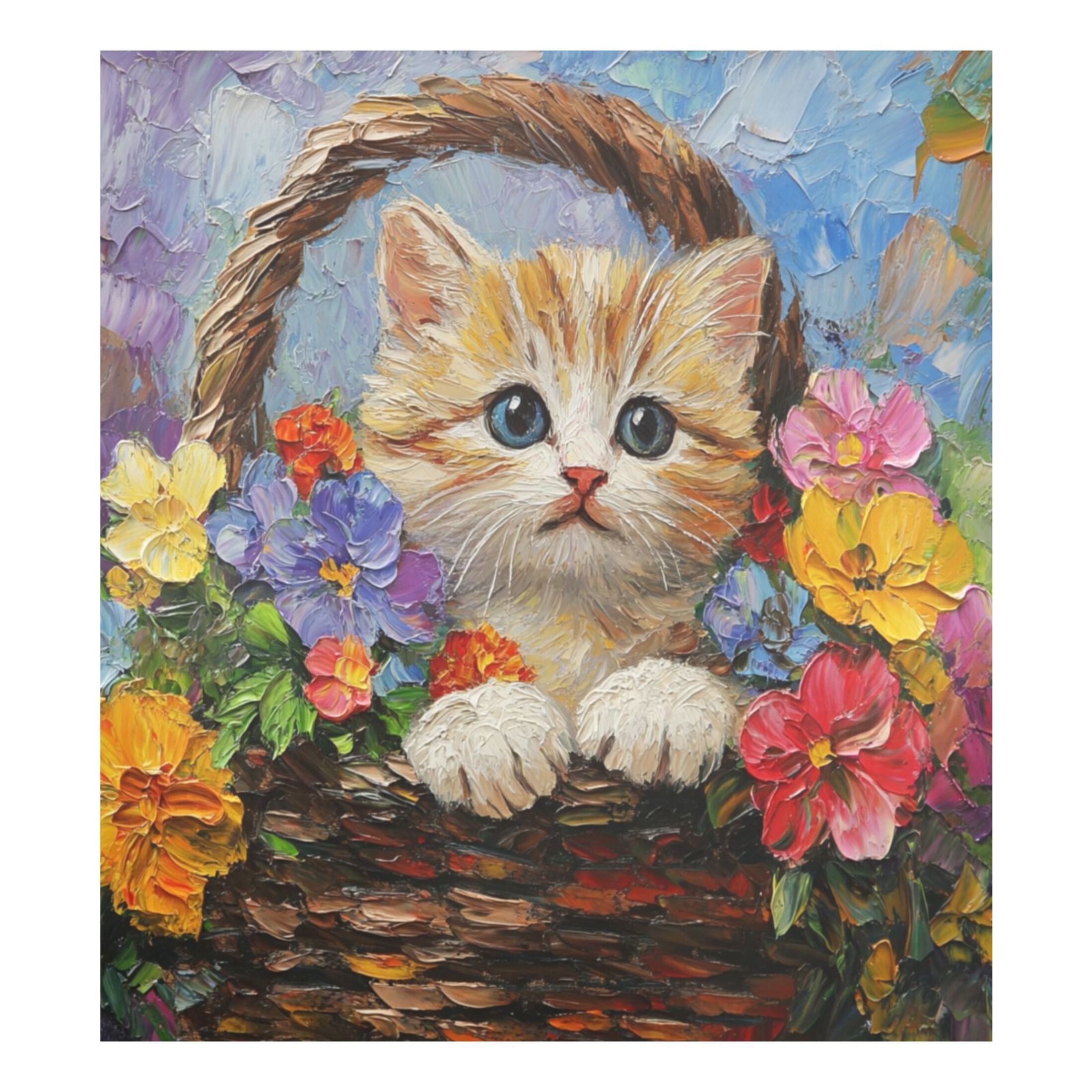 Dishwasher Magnetic Sticker 23x26 Inch Refrigerator Magnetic Sticker Washing Machine Magnetic Sticker Kitchen Panel Magnetic Sticker Home Decor Flower Basket Cat