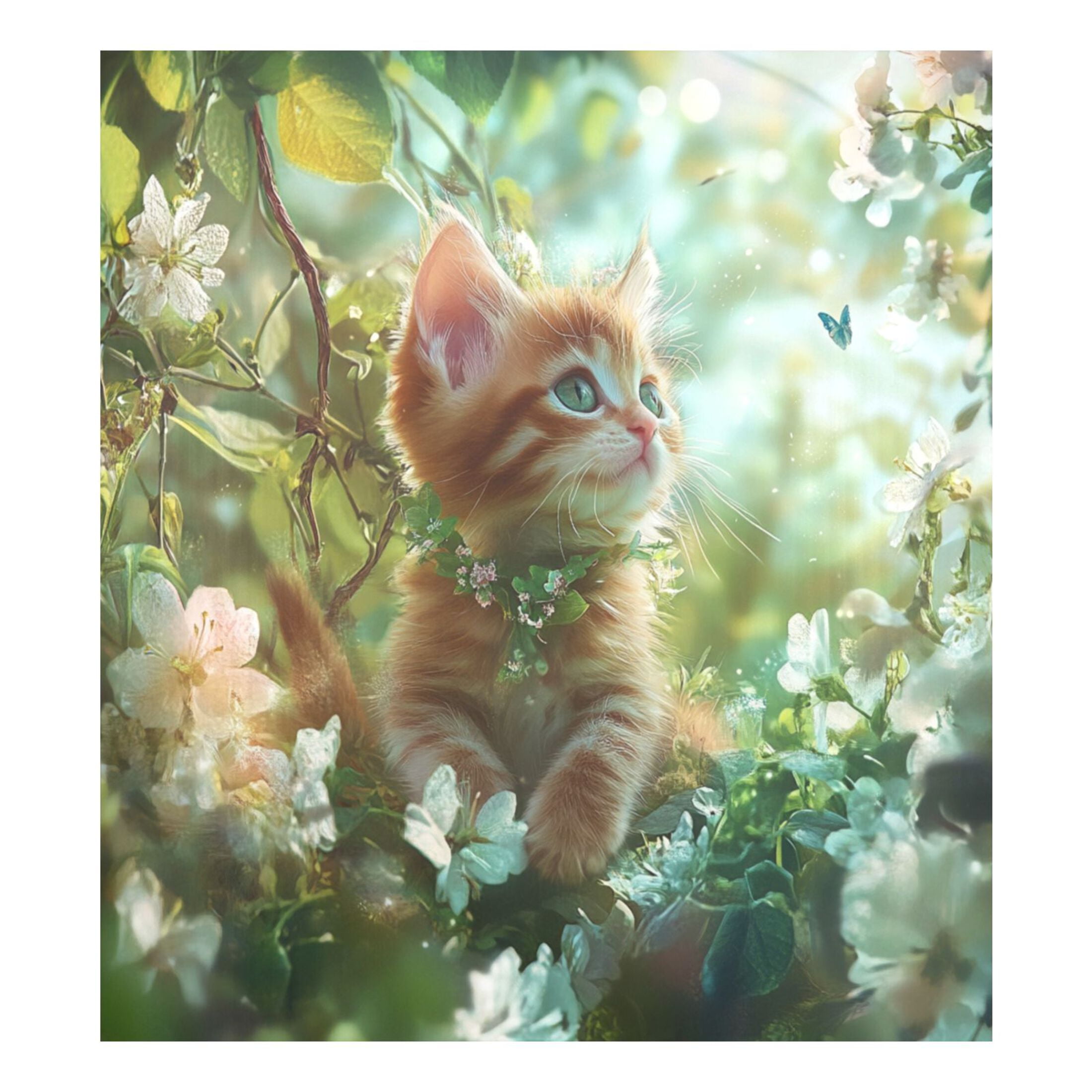 Dishwasher Magnetic Sticker 23x26 Inch Refrigerator Magnetic Sticker Washing Machine Magnetic Sticker Kitchen Panel Magnetic Sticker Home Decor Flower World Kitten
