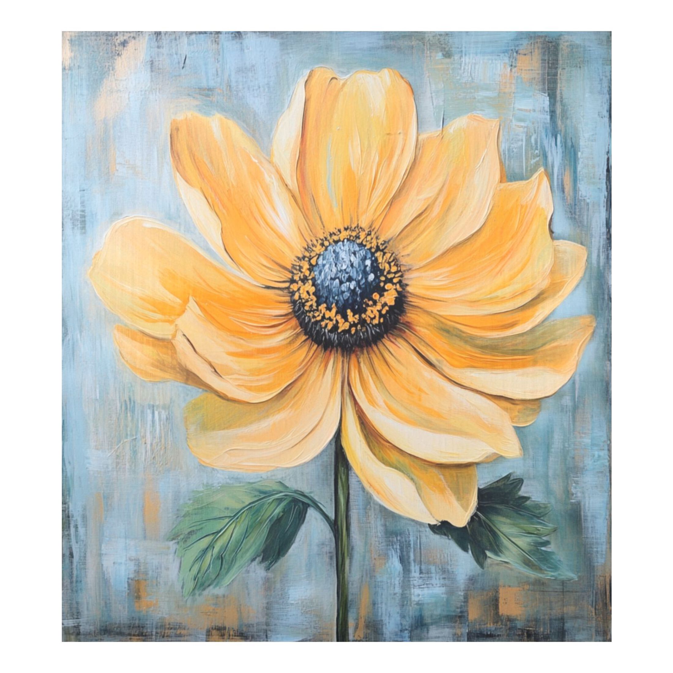 Dishwasher Magnetic Sticker 23x26 Inch Refrigerator Magnetic Sticker Washing Machine Magnetic Sticker Kitchen Panel Magnetic Sticker Home Decor Large Yellow Flower