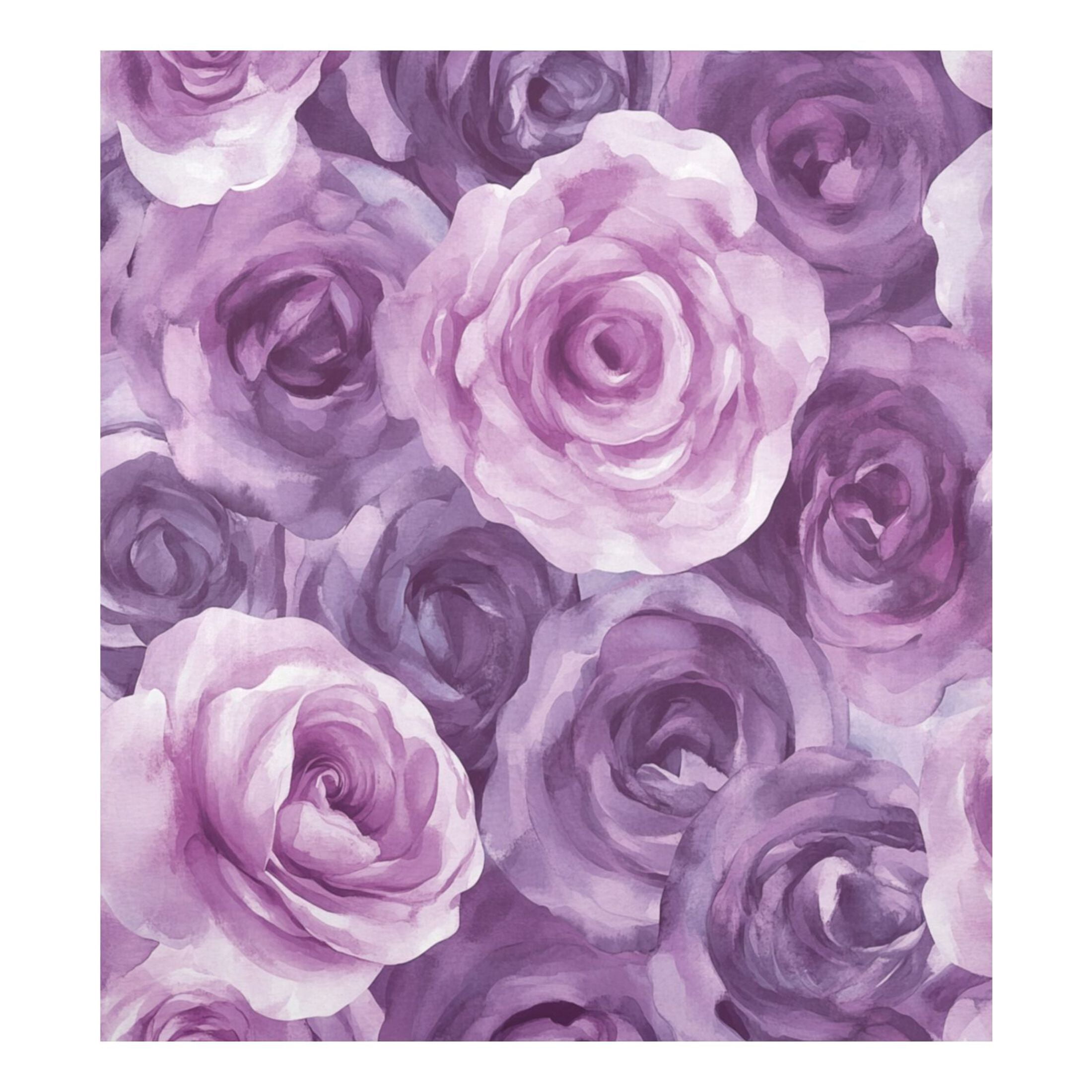 Dishwasher Magnetic Sticker 23x26 Inch Refrigerator Magnetic Sticker Washing Machine Magnetic Sticker Kitchen Panel Magnetic Sticker Home Decor Lavender Roses Seamless