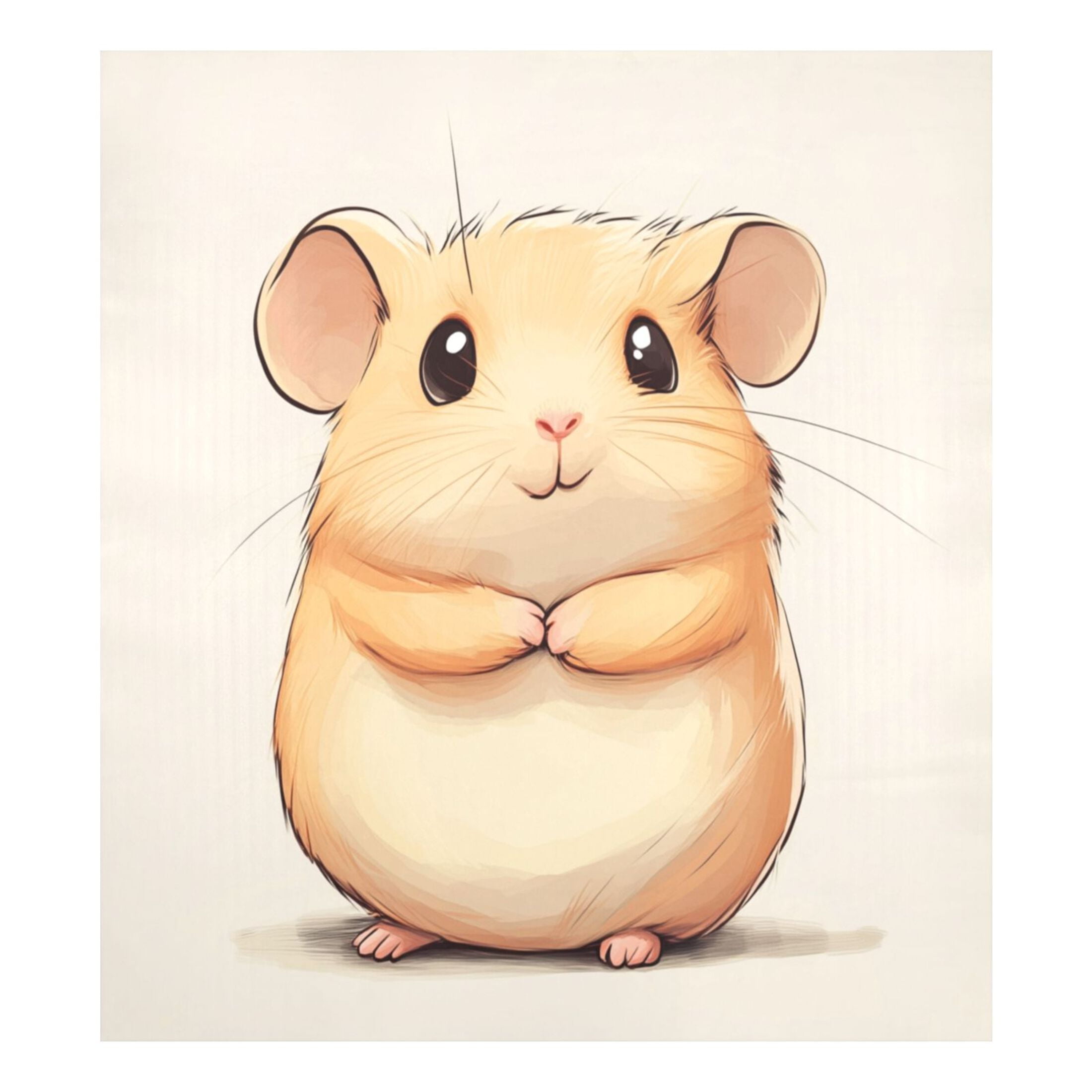 Dishwasher Magnetic Sticker 23x26 Inch Refrigerator Magnetic Sticker Washing Machine Magnetic Sticker Kitchen Panel Magnetic Sticker Home Decor Little Yellow Hamster