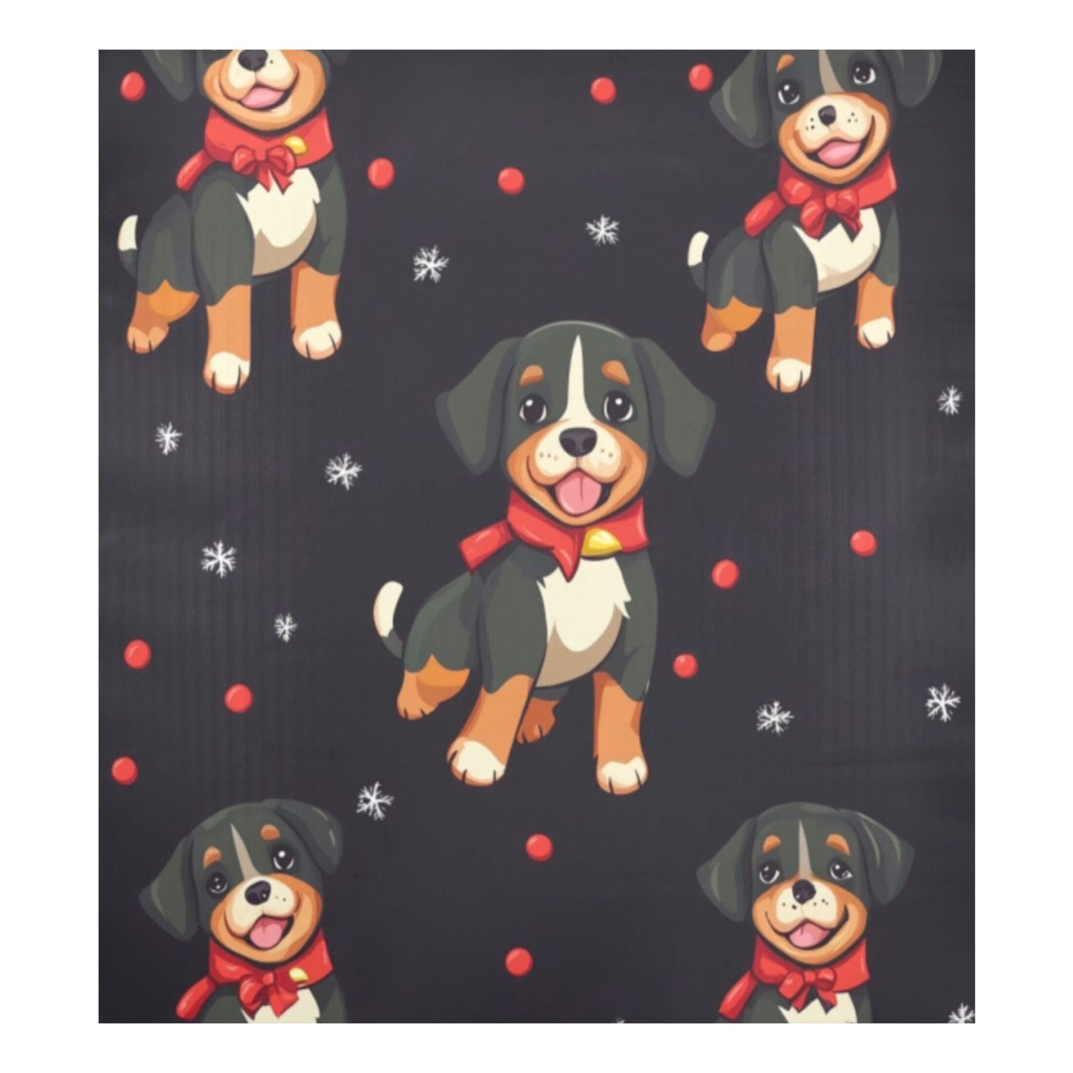 Dishwasher Magnetic Sticker 23x26 Inch Refrigerator Magnetic Sticker Washing Machine Magnetic Sticker Kitchen Panel Magnetic Sticker Home Decor Little Black Christmas Dog