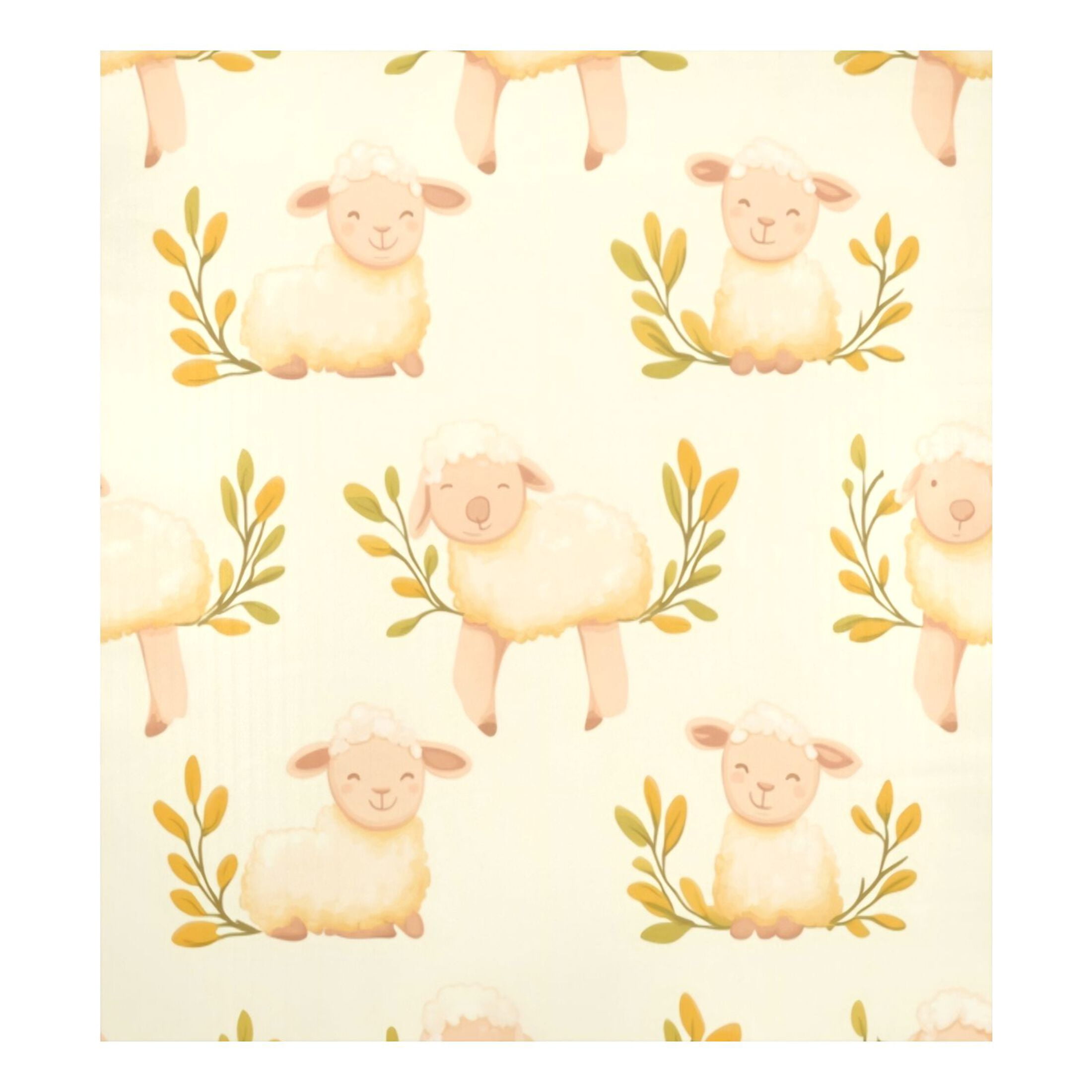 Dishwasher Magnetic Sticker 23x26 Inch Refrigerator Magnetic Sticker Washing Machine Magnetic Sticker Kitchen Panel Magnetic Sticker Home Decor Lovely Yellow Lamb