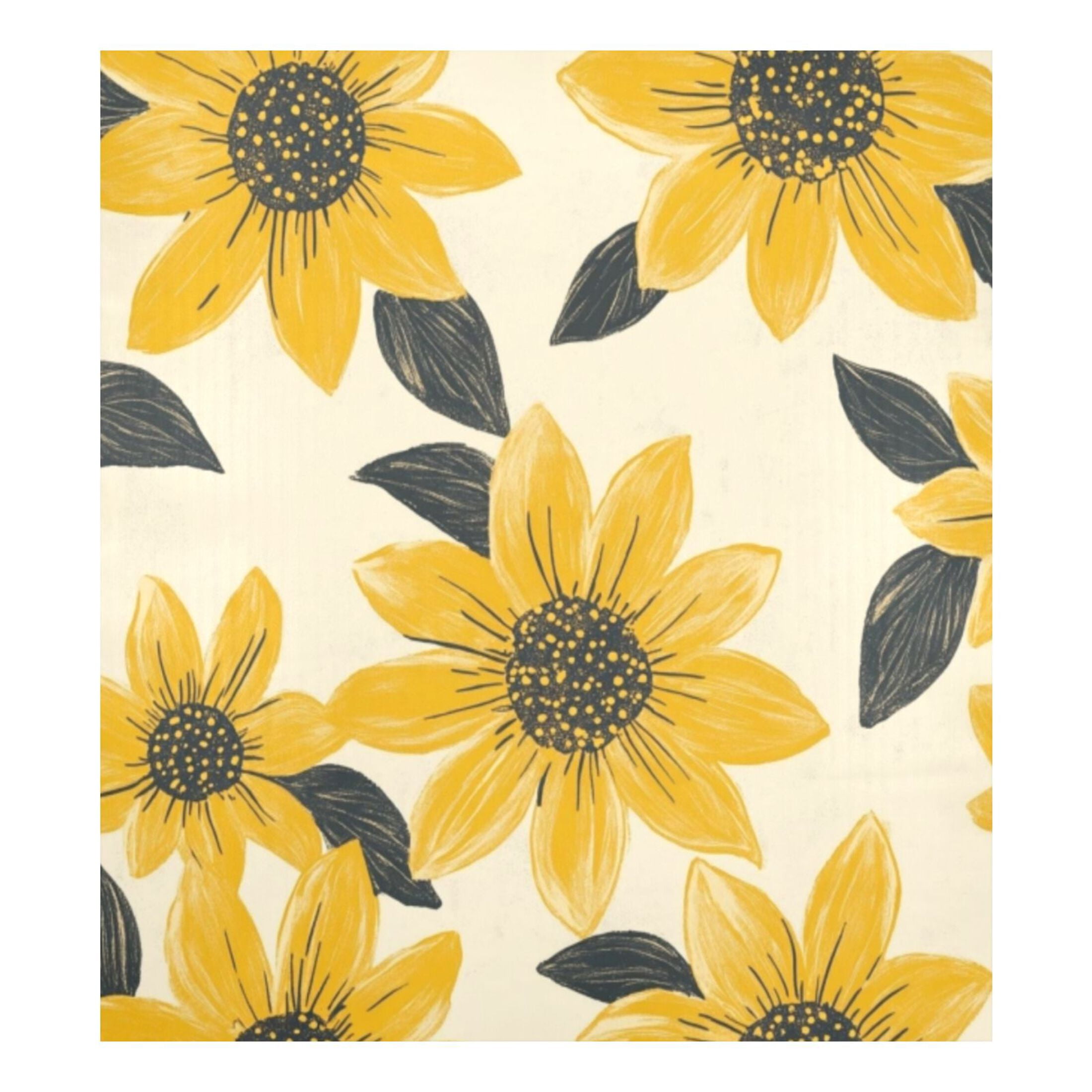 Dishwasher Magnetic Sticker 23x26 Inch Refrigerator Magnetic Sticker Washing Machine Magnetic Sticker Kitchen Panel Magnetic Sticker Home Decor Lovely Yellow Chrysanthemums
