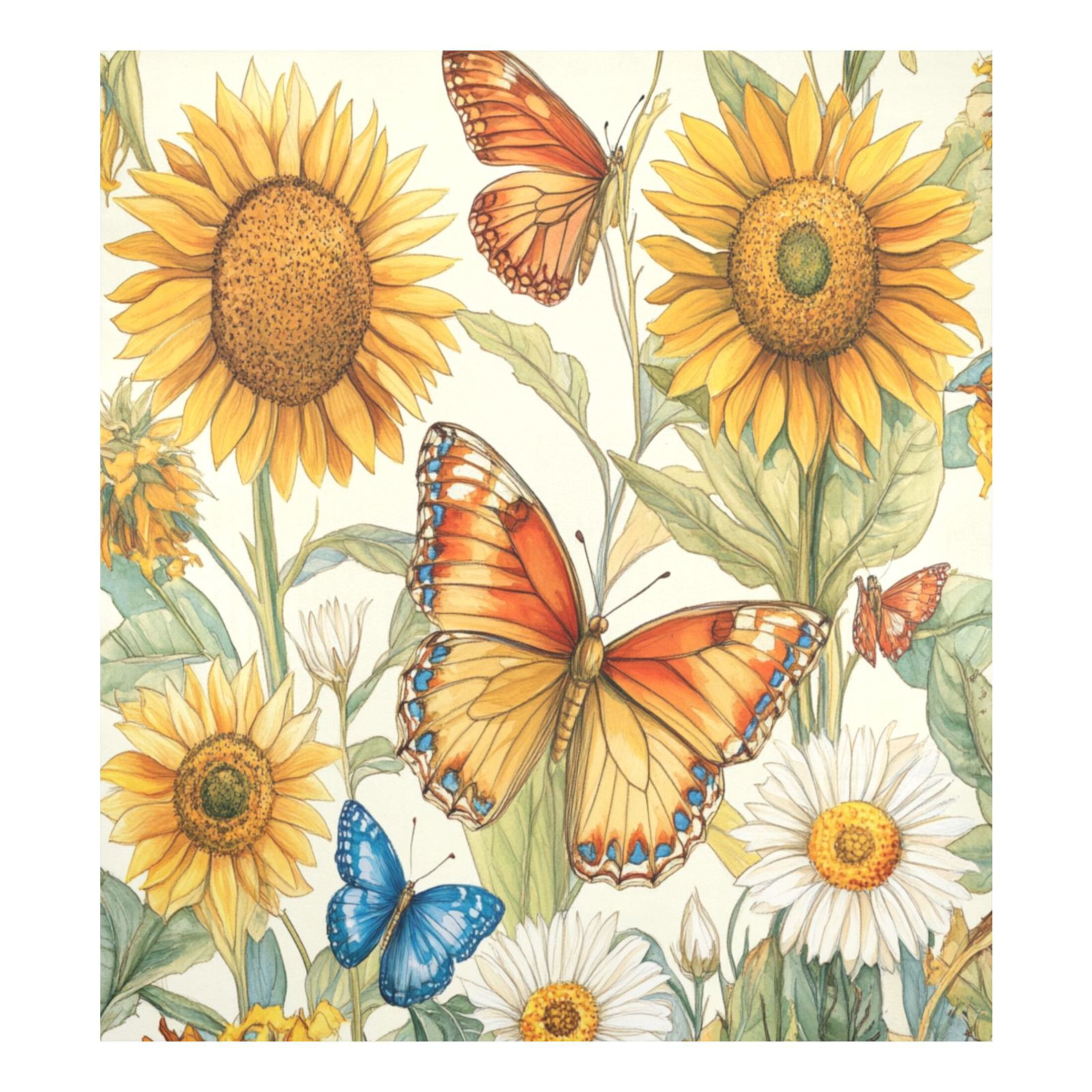 Dishwasher Magnetic Sticker 23x26 Inch Refrigerator Magnetic Sticker Washing Machine Magnetic Sticker Kitchen Panel Magnetic Sticker Home Decor Lovely Orange Butterflies