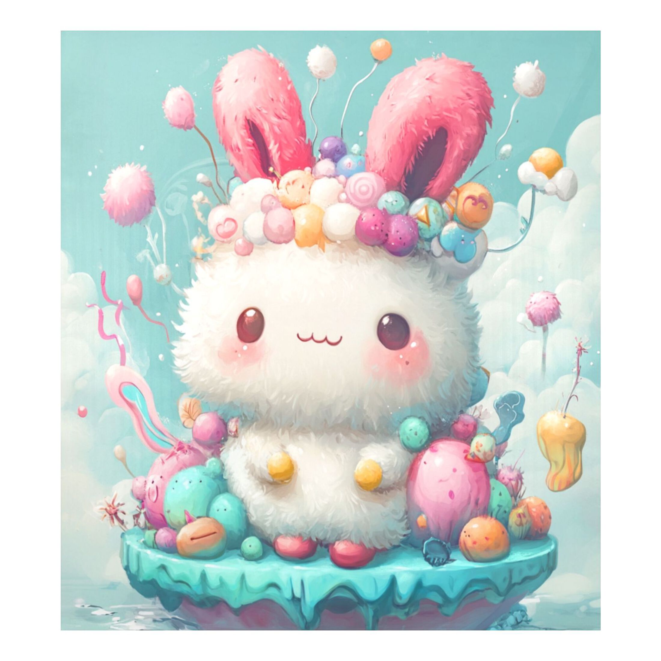 Dishwasher Magnetic Sticker 23x26 Inch Refrigerator Magnetic Sticker Washing Machine Magnetic Sticker Kitchen Panel Magnetic Sticker Home Decor Pink Eared Rabbit