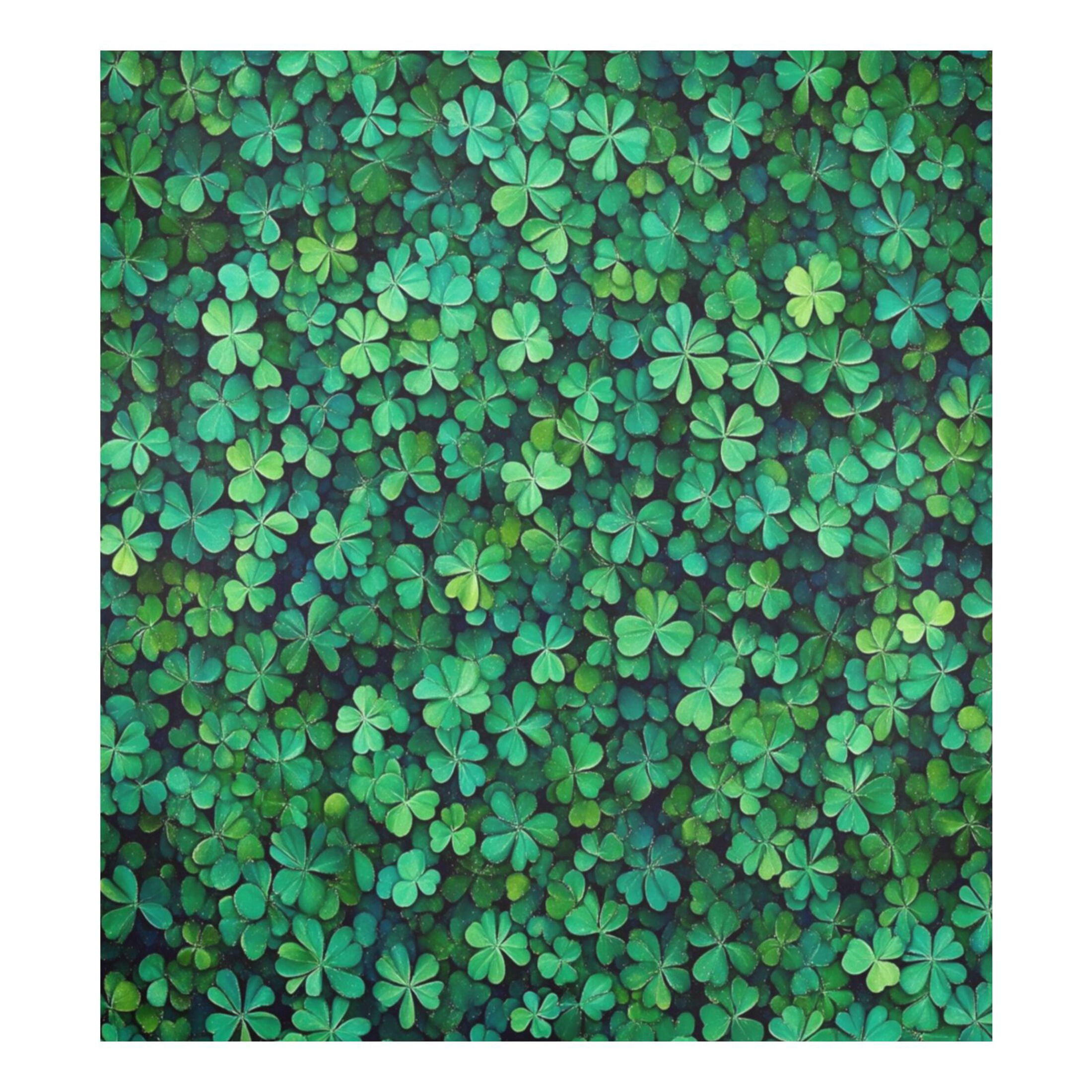 Dishwasher Magnetic Sticker 23x26 Inch Refrigerator Magnetic Sticker Washing Machine Magnetic Sticker Kitchen Panel Magnetic Sticker Home Decor Pretty Green Four-leaf Clover