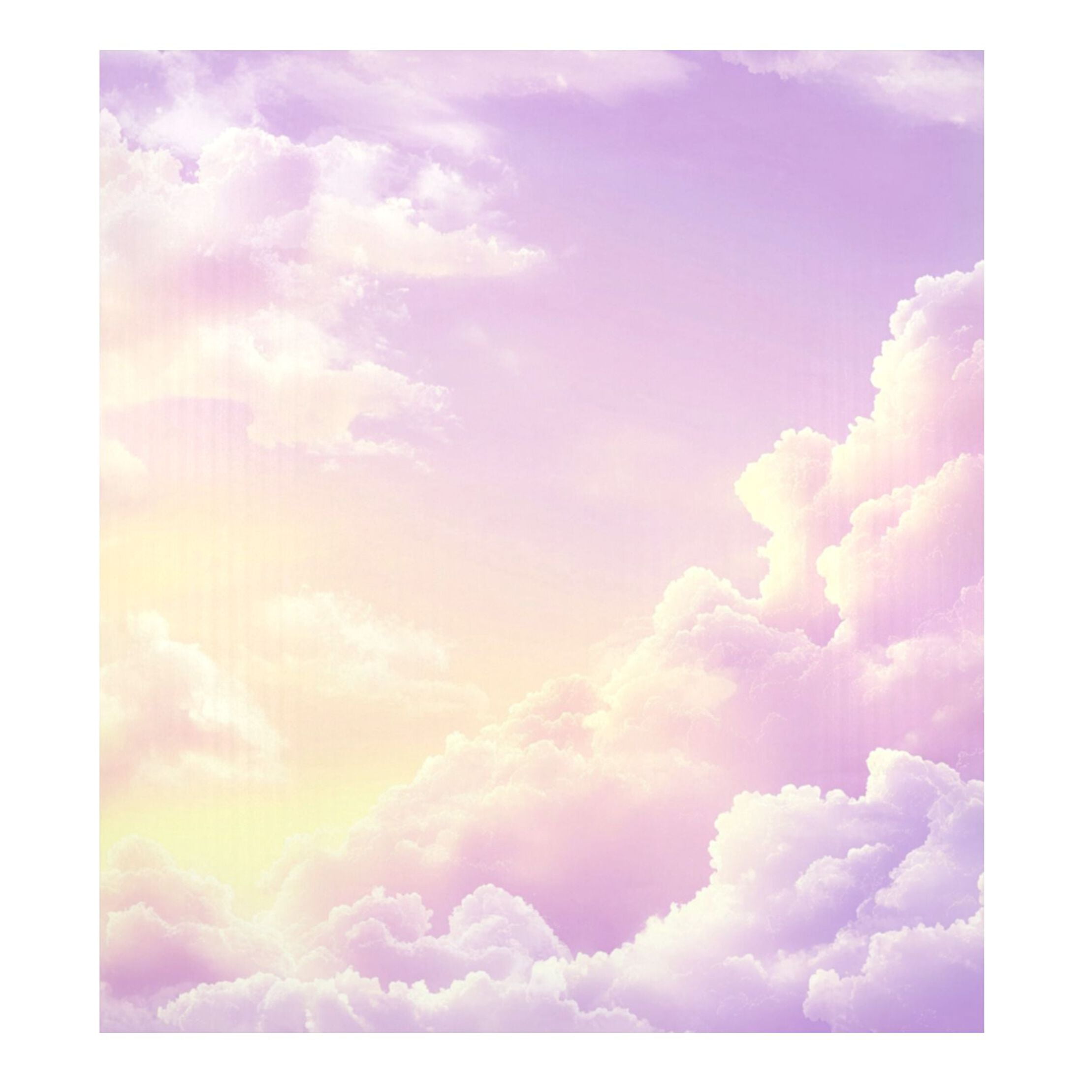 Dishwasher Magnetic Sticker 23x26 Inch Refrigerator Magnetic Sticker Washing Machine Magnetic Sticker Kitchen Panel Magnetic Sticker Home Decor Pretty Purple Cloud