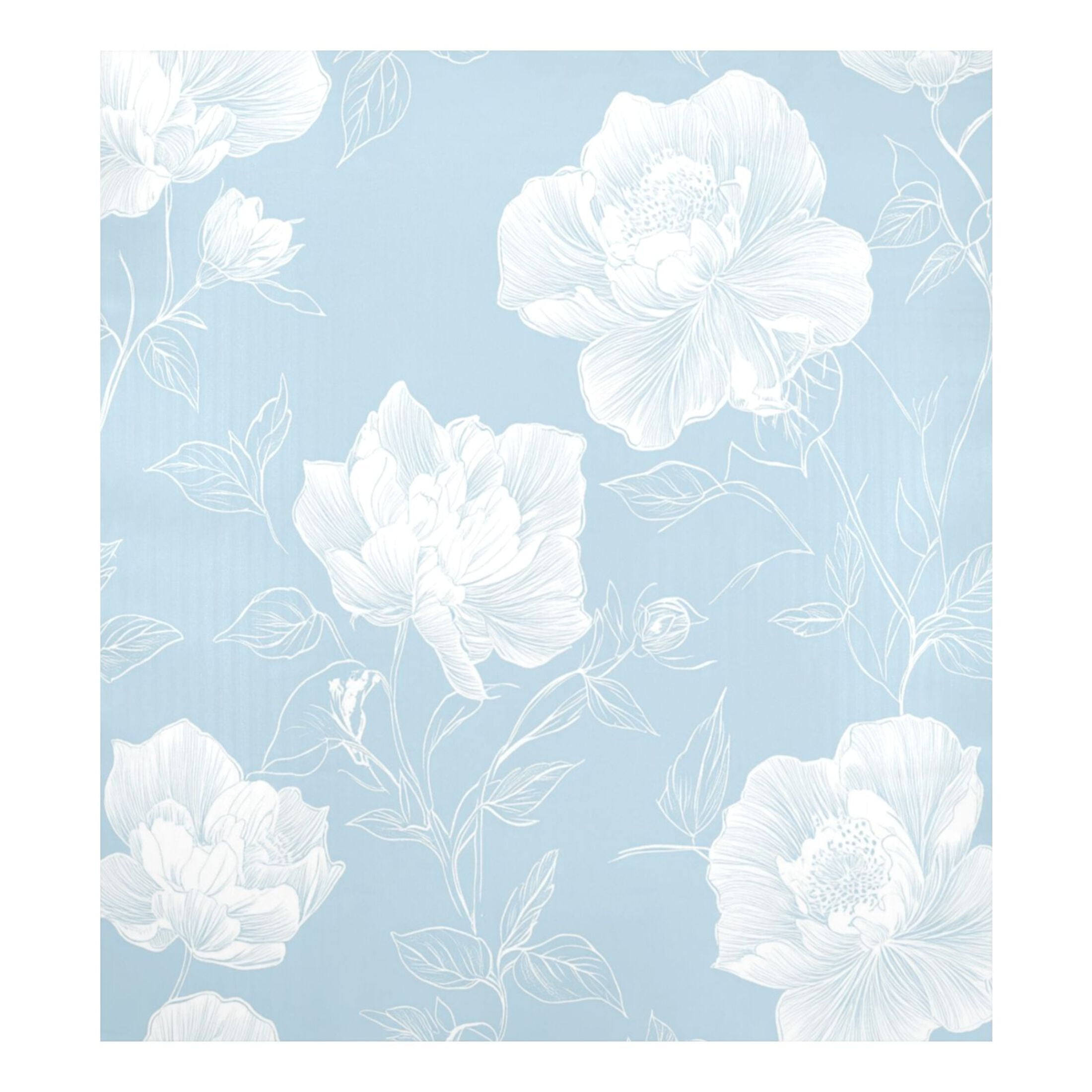 Dishwasher Magnetic Sticker 23x26 Inch Refrigerator Magnetic Sticker Washing Machine Magnetic Sticker Kitchen Panel Magnetic Sticker Home Decor Pretty Blue White Flowers