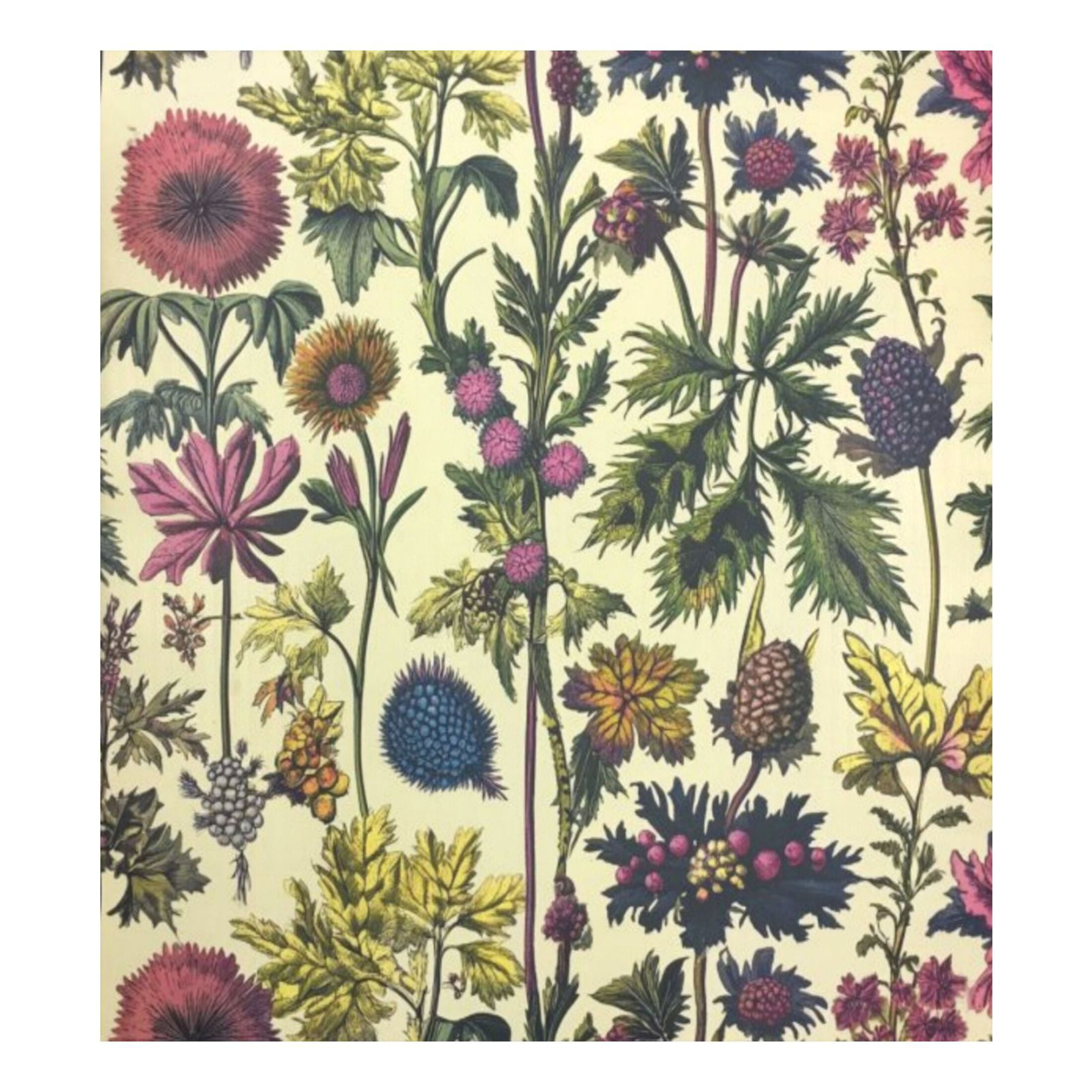 Dishwasher Magnetic Sticker 23x26 Inch Refrigerator Magnetic Sticker Washing Machine Magnetic Sticker Kitchen Panel Magnetic Sticker Home Decor Purple Flower Clusters