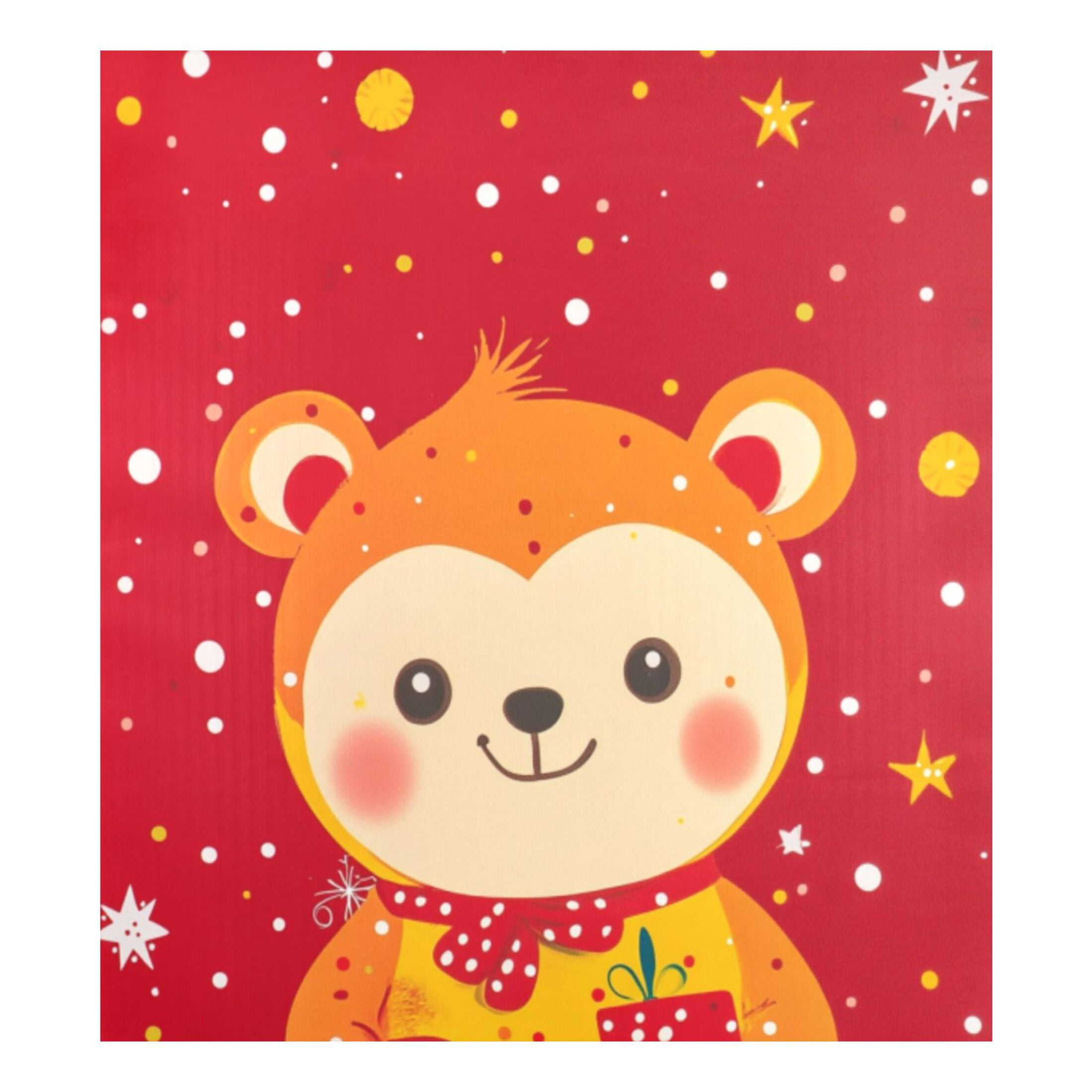 Dishwasher Magnetic Sticker 23x26 Inch Refrigerator Magnetic Sticker Washing Machine Magnetic Sticker Kitchen Panel Magnetic Sticker Home Decor Red Christmas Bear