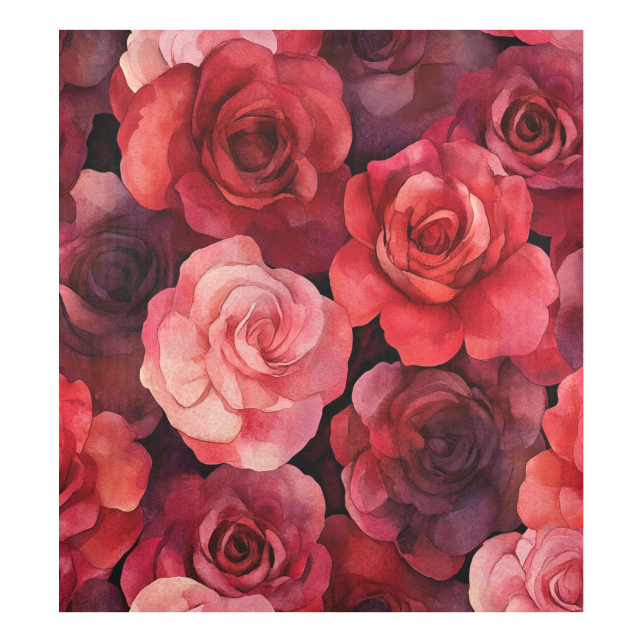 Dishwasher Magnetic Sticker 23x26 Inch Refrigerator Magnetic Sticker Washing Machine Magnetic Sticker Kitchen Panel Magnetic Sticker Home Decor Cartoon Red Roses