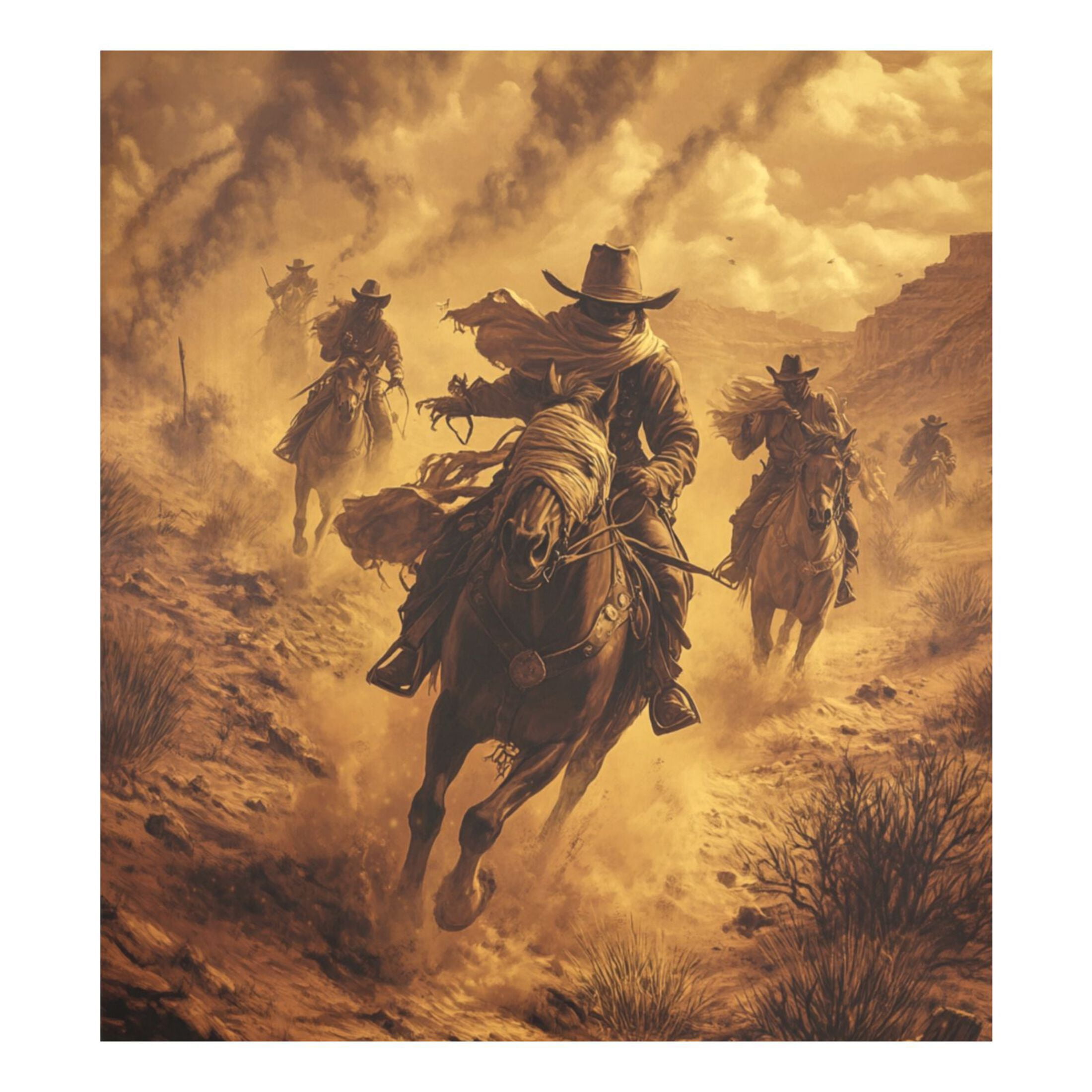 Dishwasher Magnetic Sticker 23x26 Inch Refrigerator Magnetic Sticker Washing Machine Magnetic Sticker Kitchen Panel Magnetic Sticker Home Decor Riding Cowboys