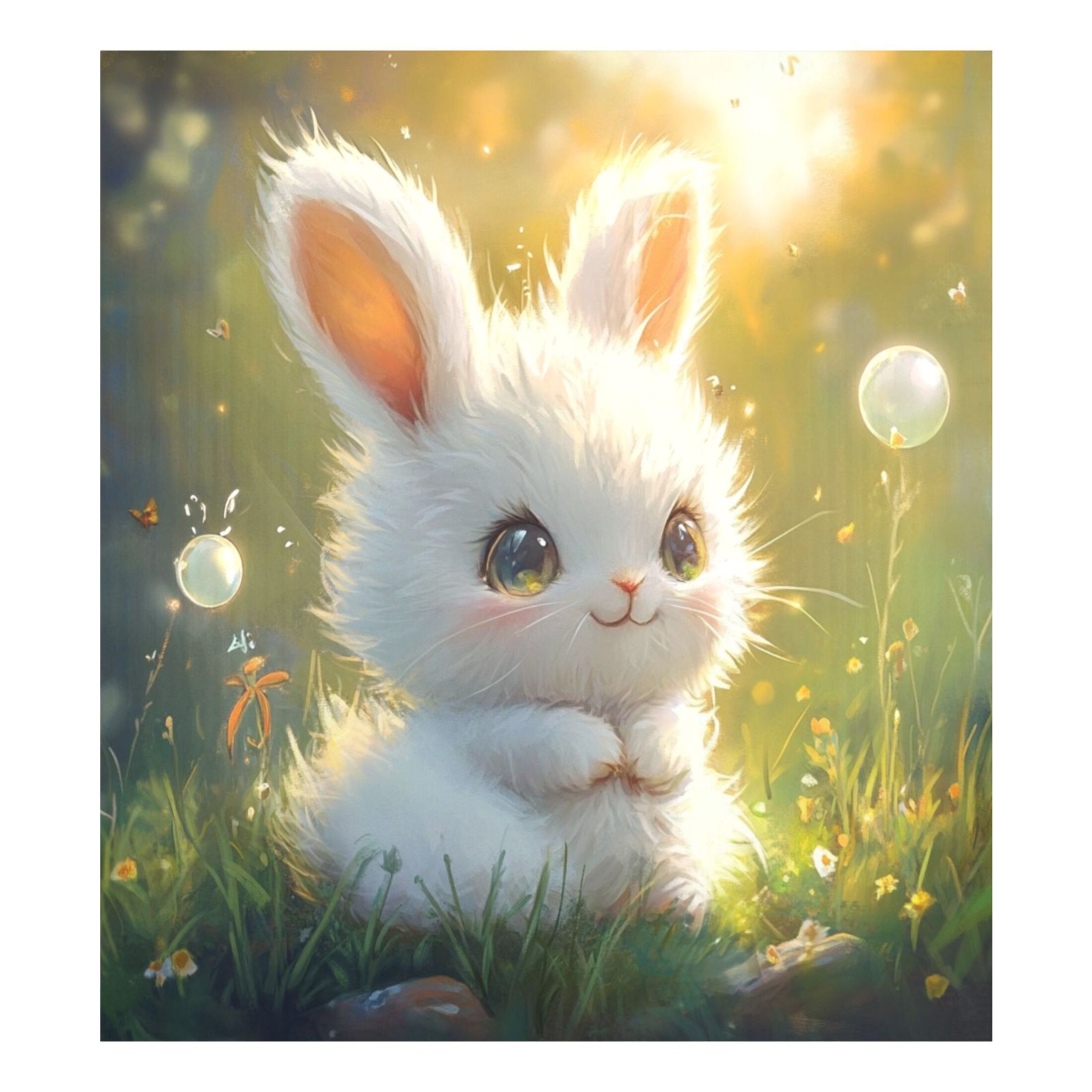 Dishwasher Magnetic Sticker 23x26 Inch Refrigerator Magnetic Sticker Washing Machine Magnetic Sticker Kitchen Panel Magnetic Sticker Home Decor Super Cute White Rabbit