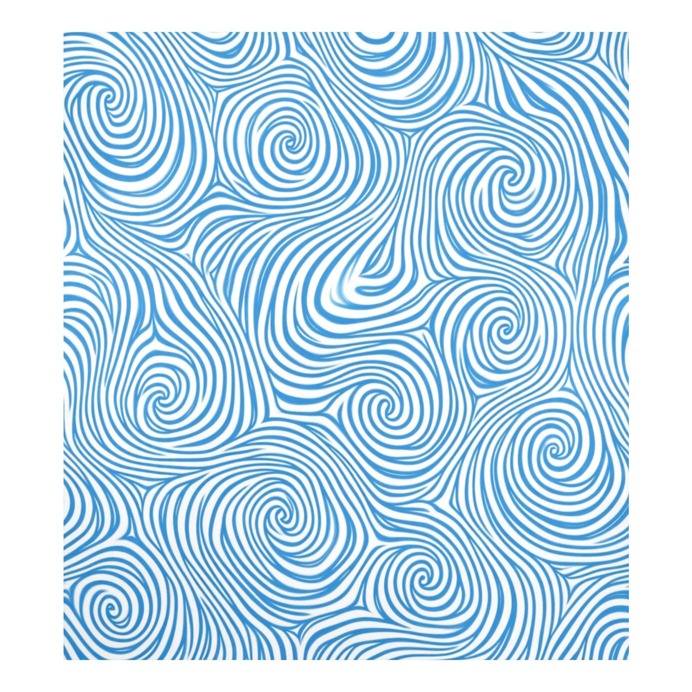 Dishwasher Magnetic Sticker 23x26 Inch Refrigerator Magnetic Sticker Washing Machine Magnetic Sticker Kitchen Panel Magnetic Sticker Home Decor Super Beautiful Blue Swirl