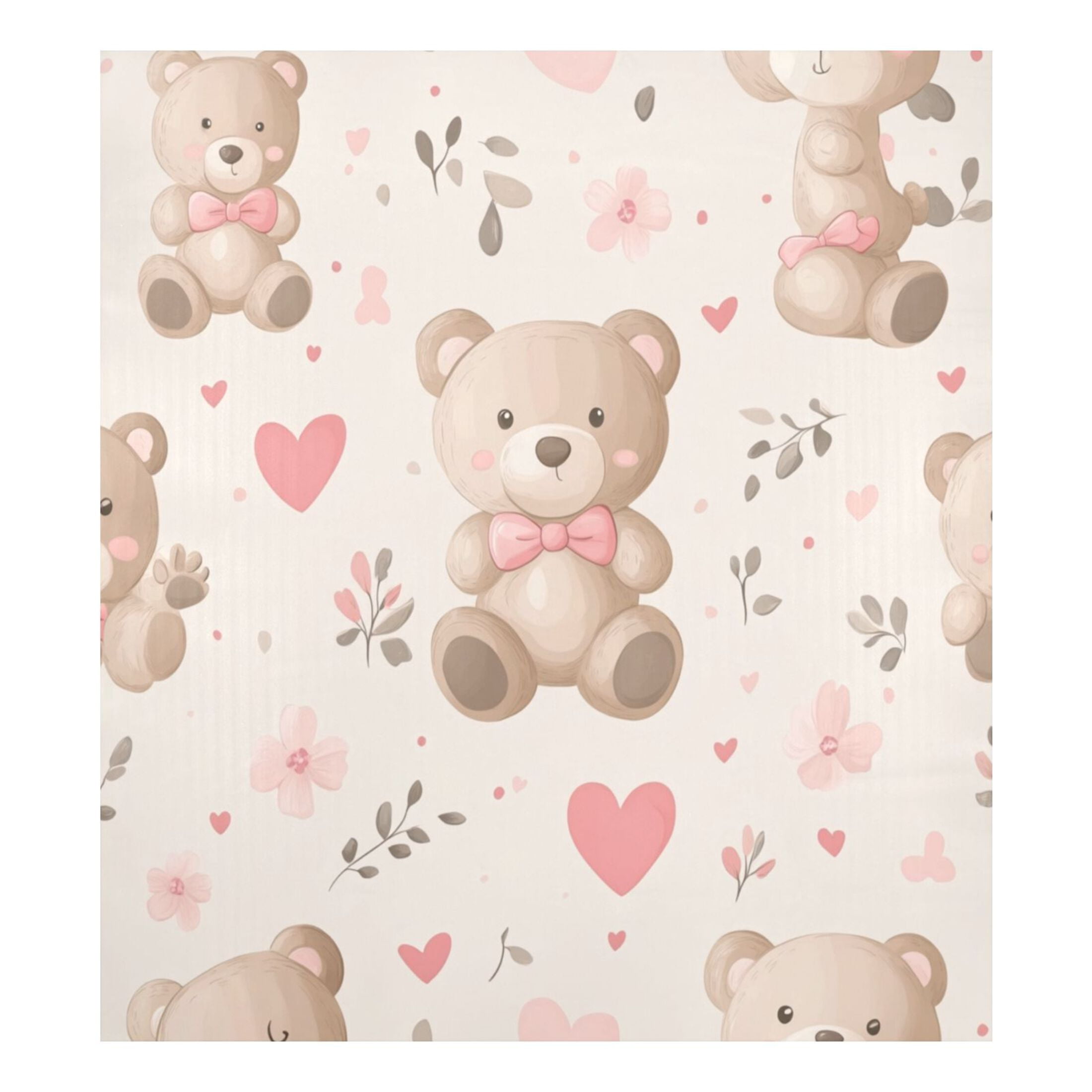 Dishwasher Magnetic Sticker 23x26 Inch Refrigerator Magnetic Sticker Washing Machine Magnetic Sticker Kitchen Panel Magnetic Sticker Home Decor Super Cute Brown Bear
