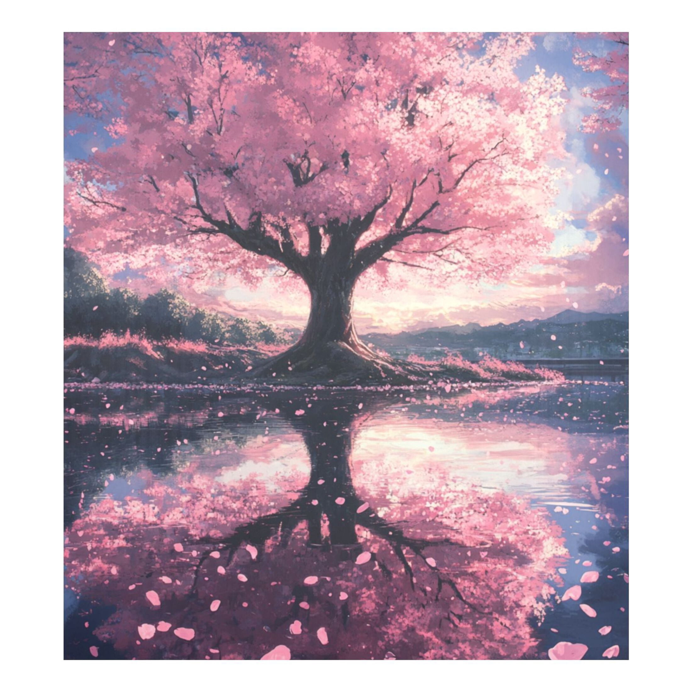 Dishwasher Magnetic Sticker 23x26 Inch Refrigerator Magnetic Sticker Washing Machine Magnetic Sticker Kitchen Panel Magnetic Sticker Home Decor Super Cool Cherry Trees