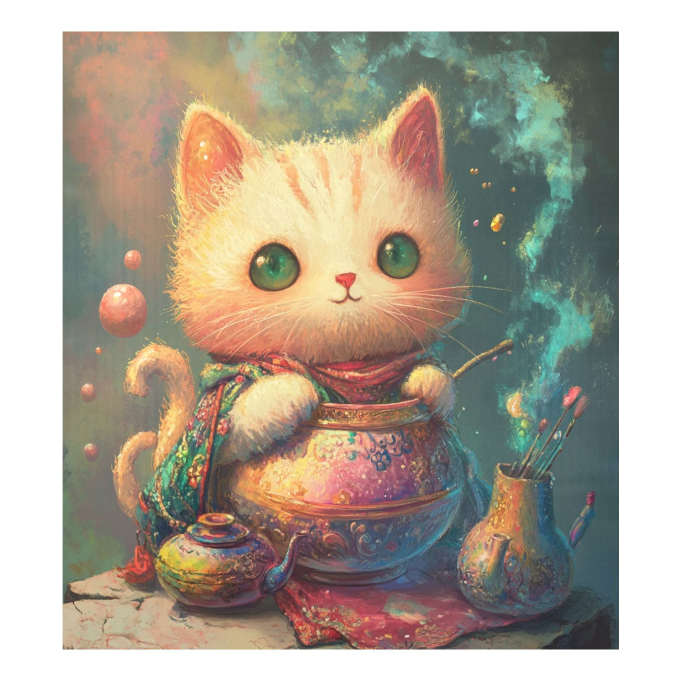 Dishwasher Magnetic Sticker 23x26 Inch Refrigerator Magnetic Sticker Washing Machine Magnetic Sticker Kitchen Panel Magnetic Sticker Home Decor Super Lovely Kitten