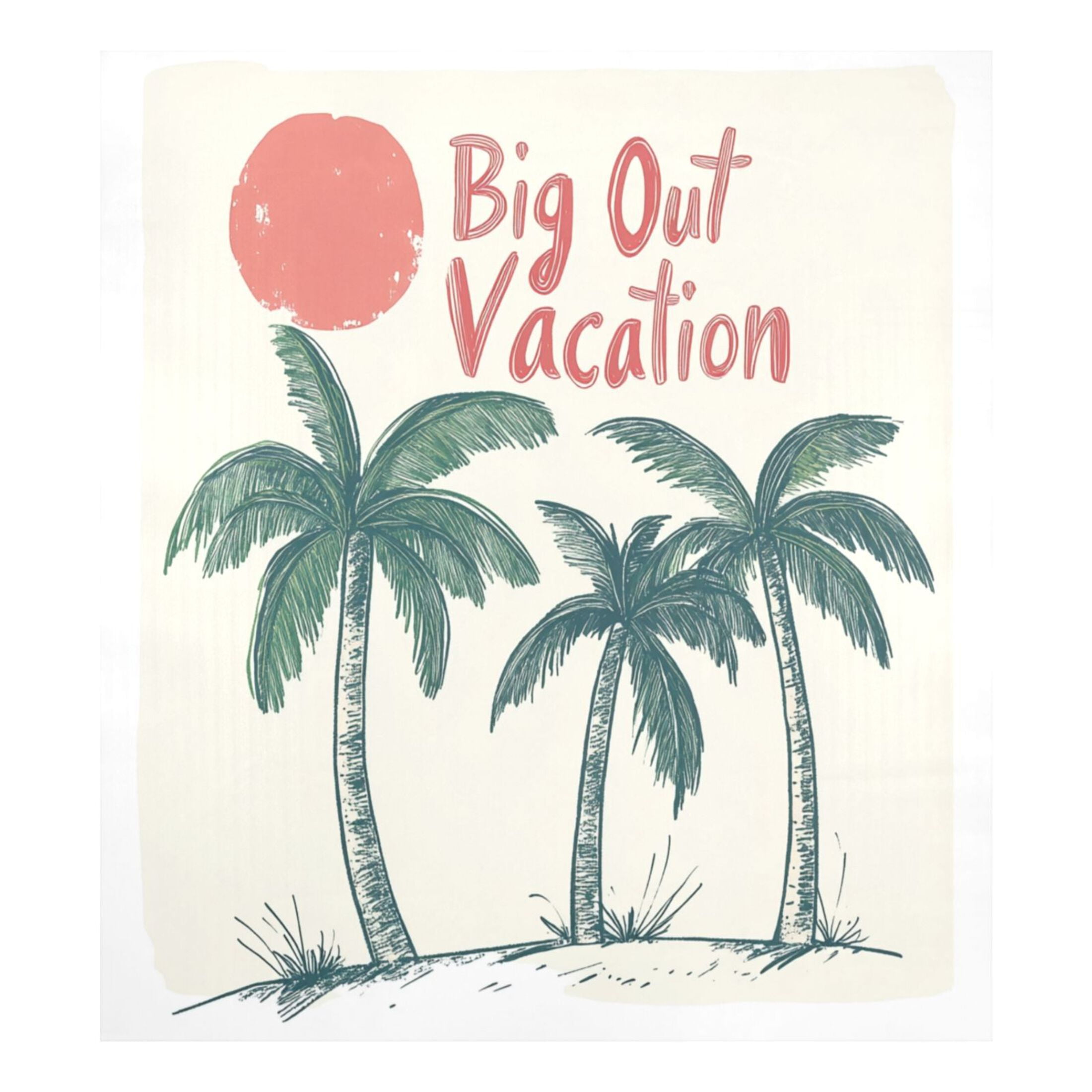 Dishwasher Magnetic Sticker 23x26 Inch Refrigerator Magnetic Sticker Washing Machine Magnetic Sticker Kitchen Panel Magnetic Sticker Home Decor Three Green Coconut Trees