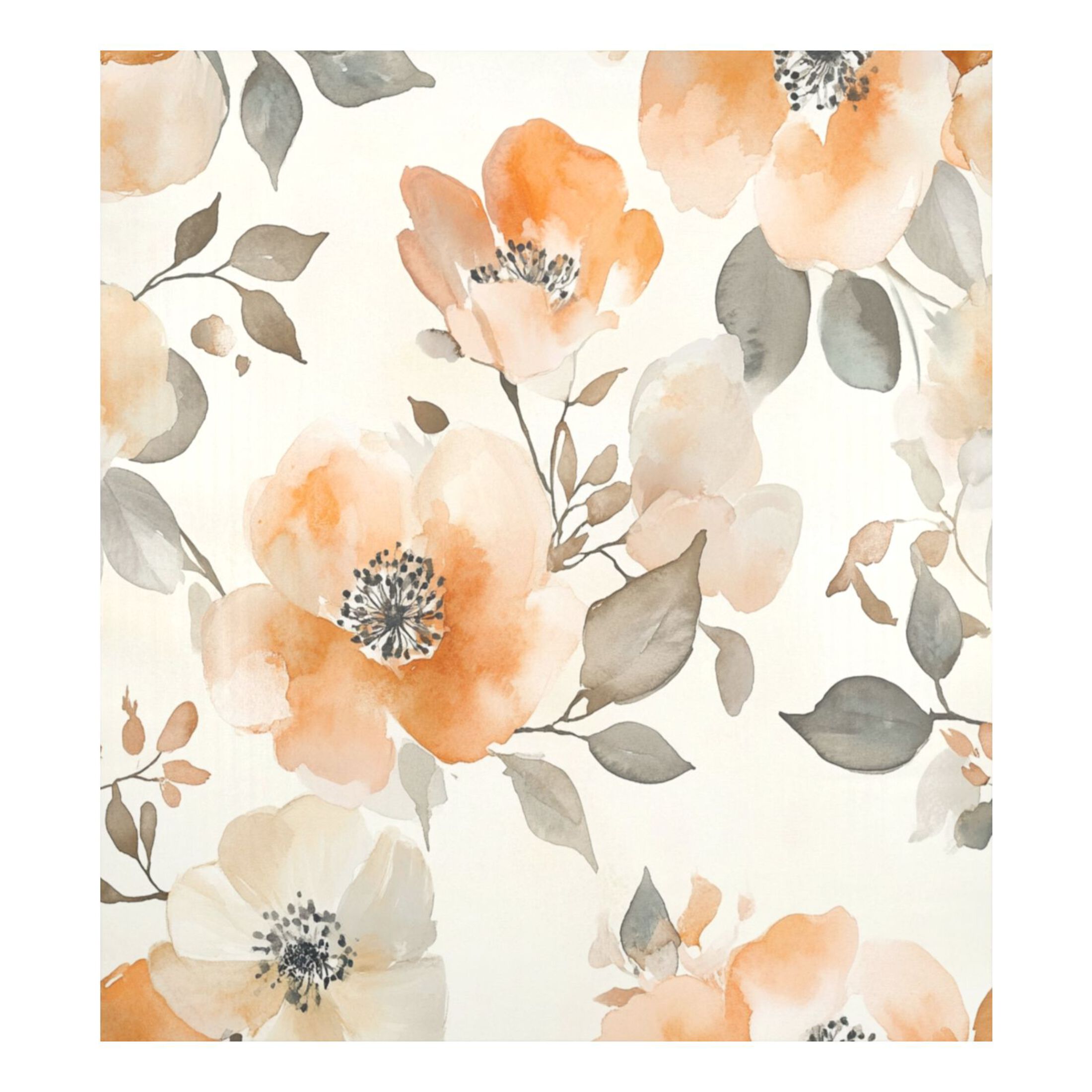 Dishwasher Magnetic Sticker 23x26 Inch Refrigerator Magnetic Sticker Washing Machine Magnetic Sticker Kitchen Panel Magnetic Sticker Home Decor Vibrant Cream Flowers