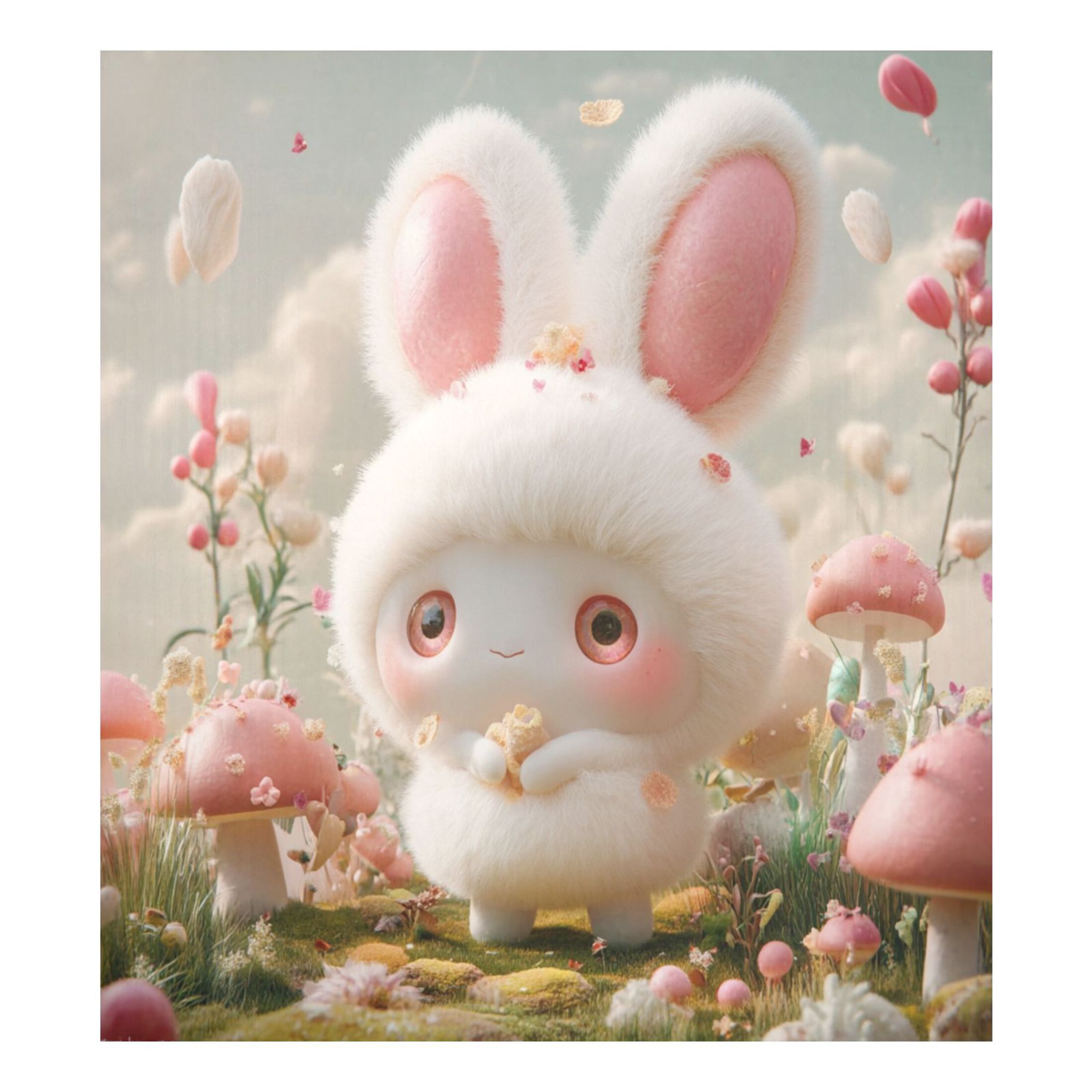 Dishwasher Magnetic Sticker 23x26 Inch Refrigerator Magnetic Sticker Washing Machine Magnetic Sticker Kitchen Panel Magnetic Sticker Home Decor White Cartoon Rabbit