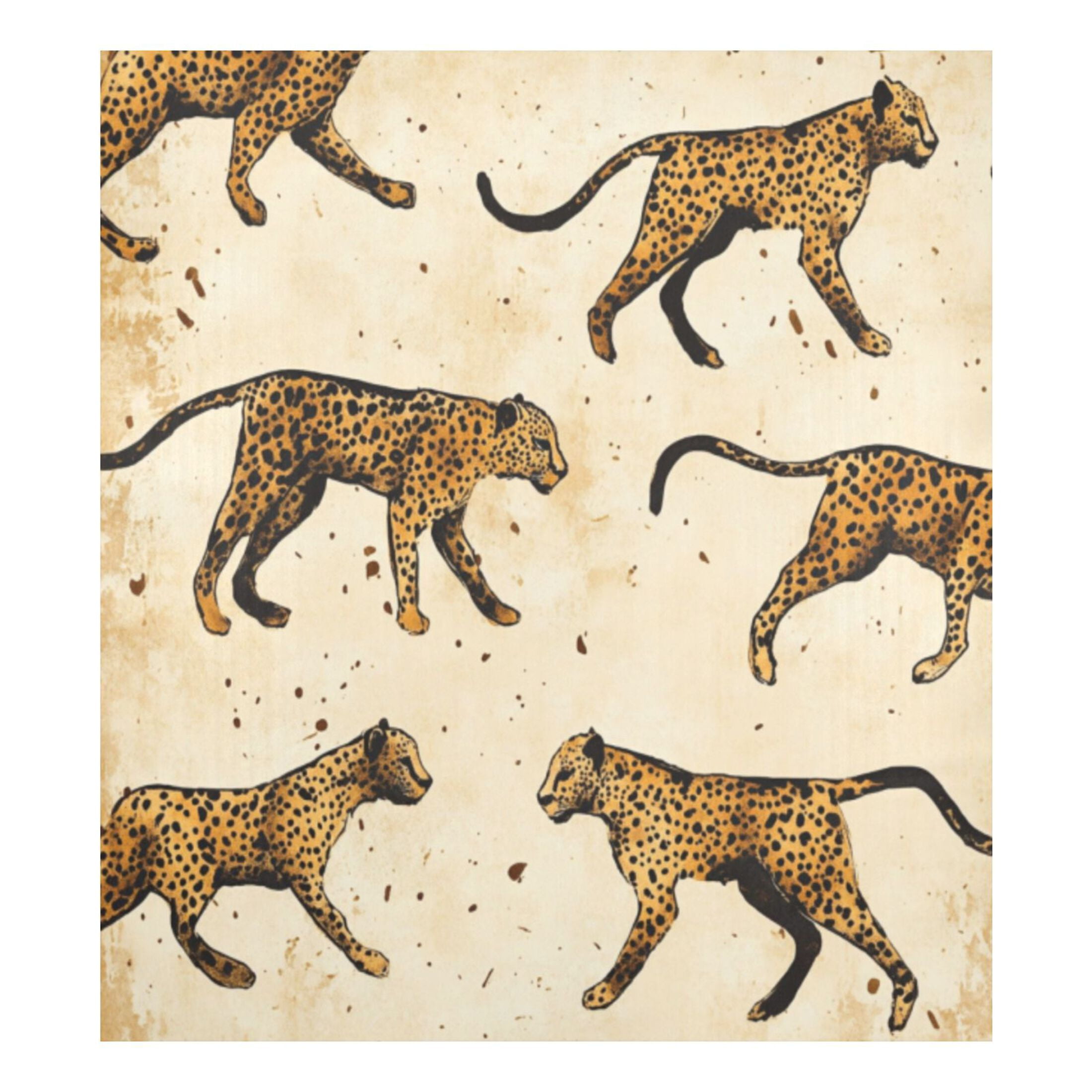 Dishwasher Magnetic Sticker 23x26 Inch Refrigerator Magnetic Sticker Washing Machine Magnetic Sticker Kitchen Panel Magnetic Sticker Home Decor Yellow Cute Leopard