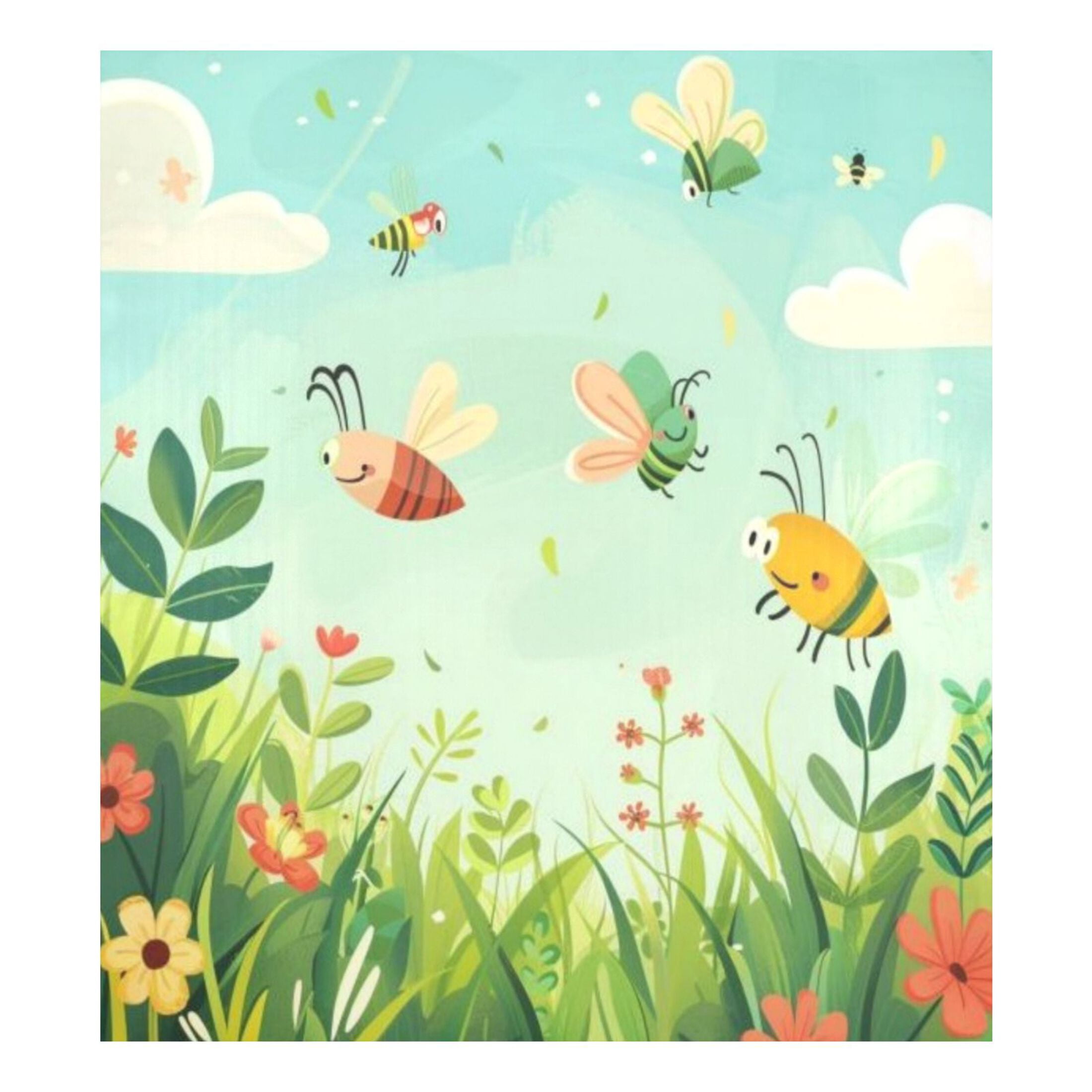 Dishwasher Magnetic Sticker 23x26 Inch Refrigerator Magnetic Sticker Washing Machine Magnetic Sticker Kitchen Panel Magnetic Sticker Home Decor Yellow Bees and Pink Bees