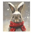 thumbnail image 1 of Dishwasher Magnetic Sticker 23x26 Inch Refrigerator Magnetic Sticker Washing Machine Magnetic Sticker Kitchen Panel Magnetic Sticker Home Decor Little Grey Christmas Rabbit, 1 of 6