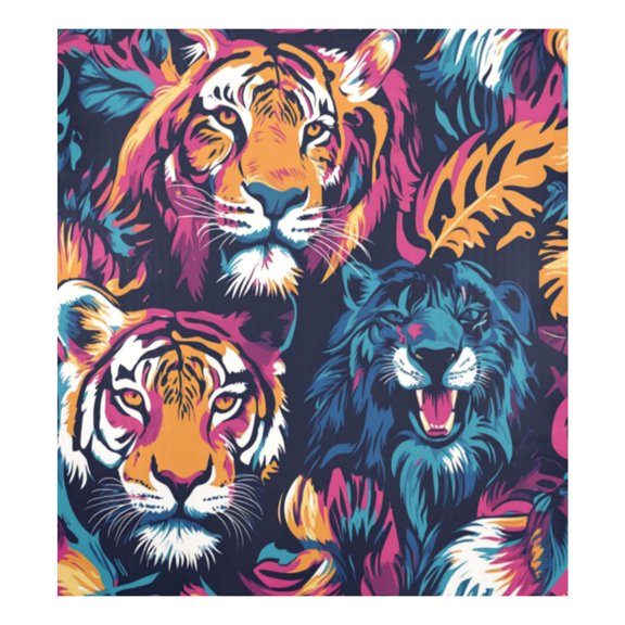 Dishwasher Magnetic Sticker 23x26 Inch Refrigerator Magnetic Sticker Washing Machine Magnetic Sticker Kitchen Panel Magnetic Sticker Home Decor The Mighty Tiger