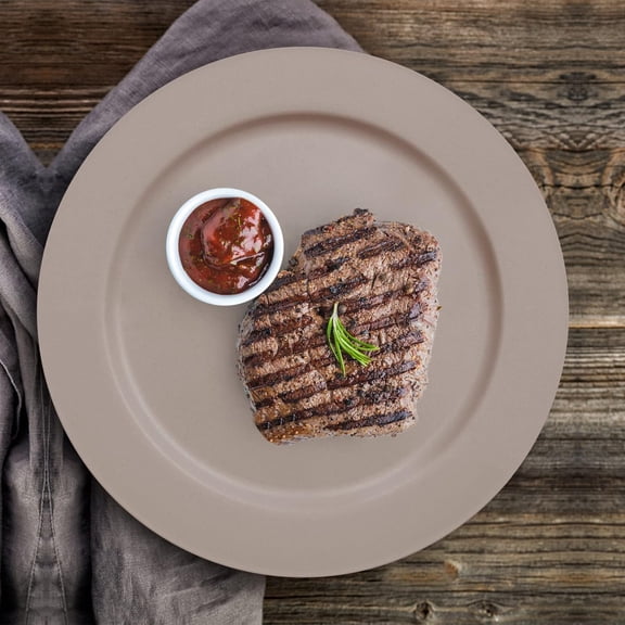 Dishwasher & Microwave Safe Wheat Straw Plates - Lightweight Reusable Unbreakable Dinner Plates, Non-toxin, BPA Free