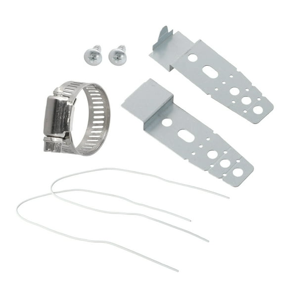 Dishwasher Mounting Bracket Kit with Clips for Under Counter Installation
