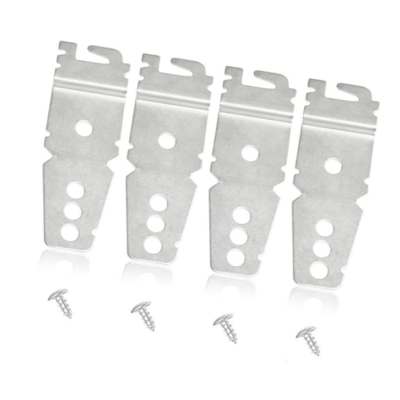 Dishwasher Mounting Bracket with Screws Under Counter Installation Clips Dishwas