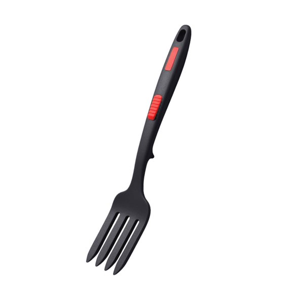 Dishwasher Safe Silicone Kitchen Fork Nonstick Kitchen Cooking Tool Silicone Texture for Baking and Stirring Mixing
