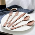 DishwasherSafe Silverware for Elegant Dining MirrorFinished Stainless