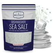 Sea Salt Superstore Food Grade Natural Dishwasher Water Softener Salt, 30 oz Bag, Gluten-Free