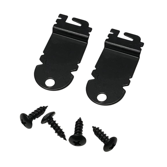 Dishwasher Side Mount Brackets Compatible With Whirlpool Model Numbers DU1015XTXB3, DU1015XTXB4, DU1015XTXB5