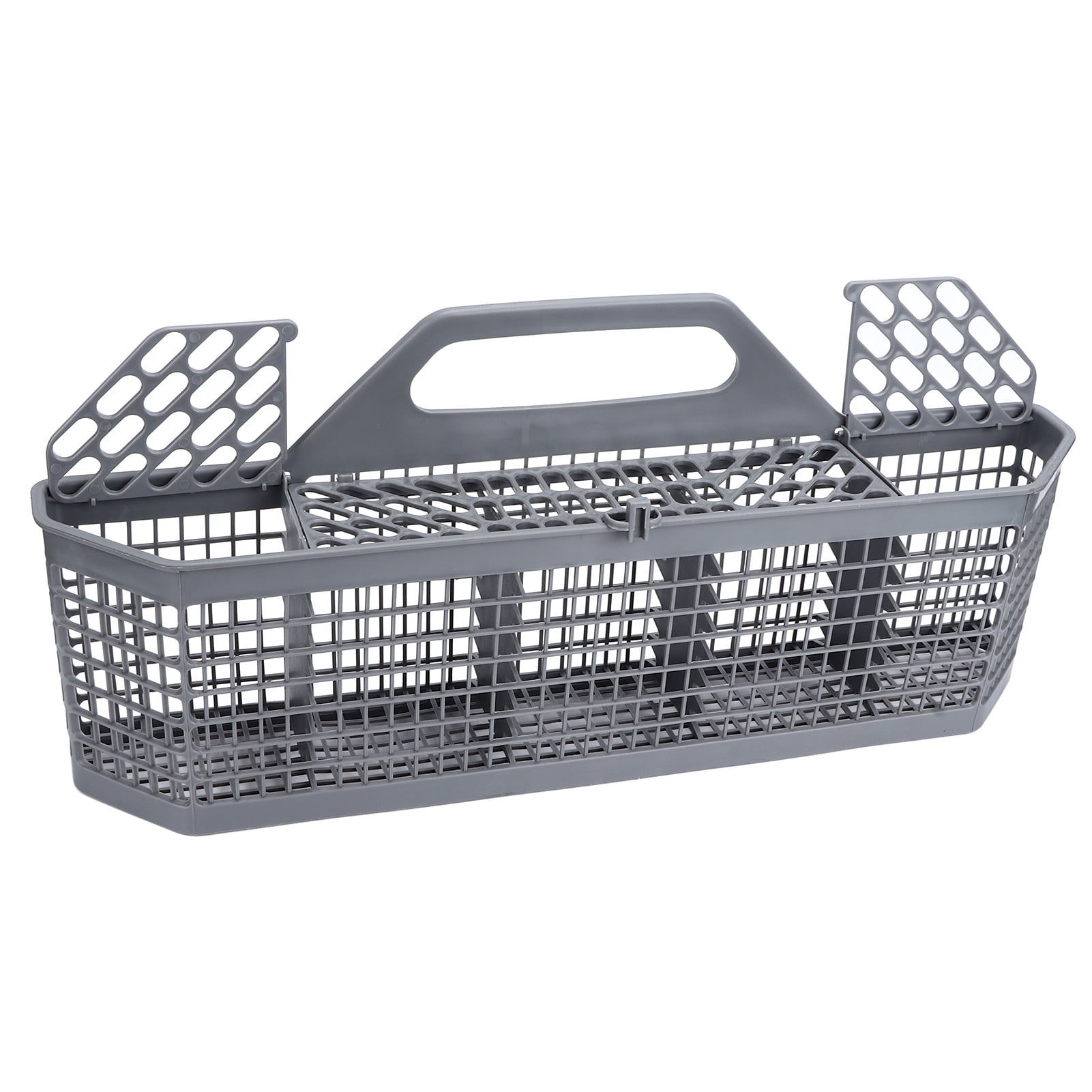 Dishwasher Silverware Basket, Different Sized Holes ABS Dishwasher Cutlery Silverware Basket Efficient Drying For Kitchen